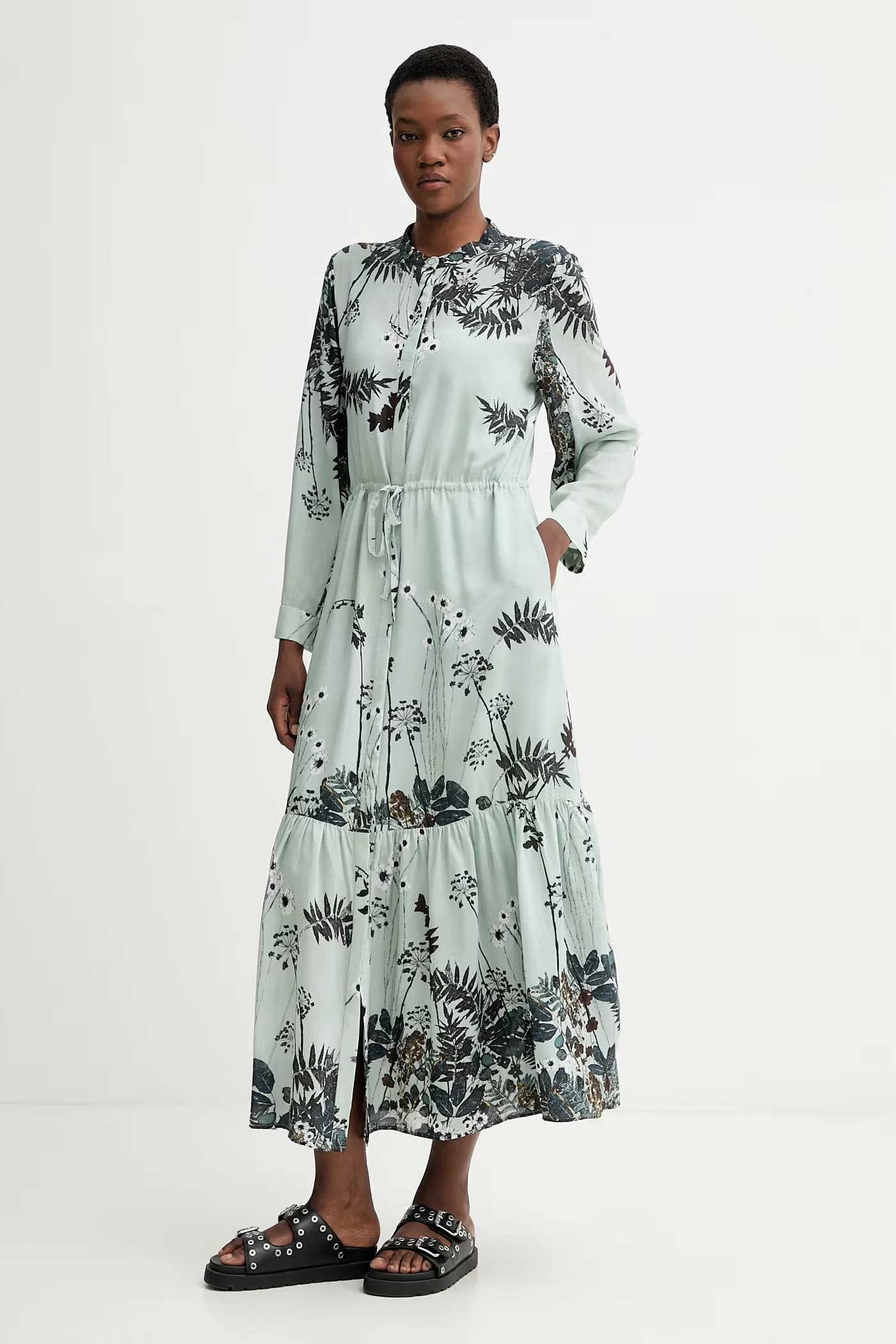 БЕРНАДЕТТА шелковое платье - фото 2