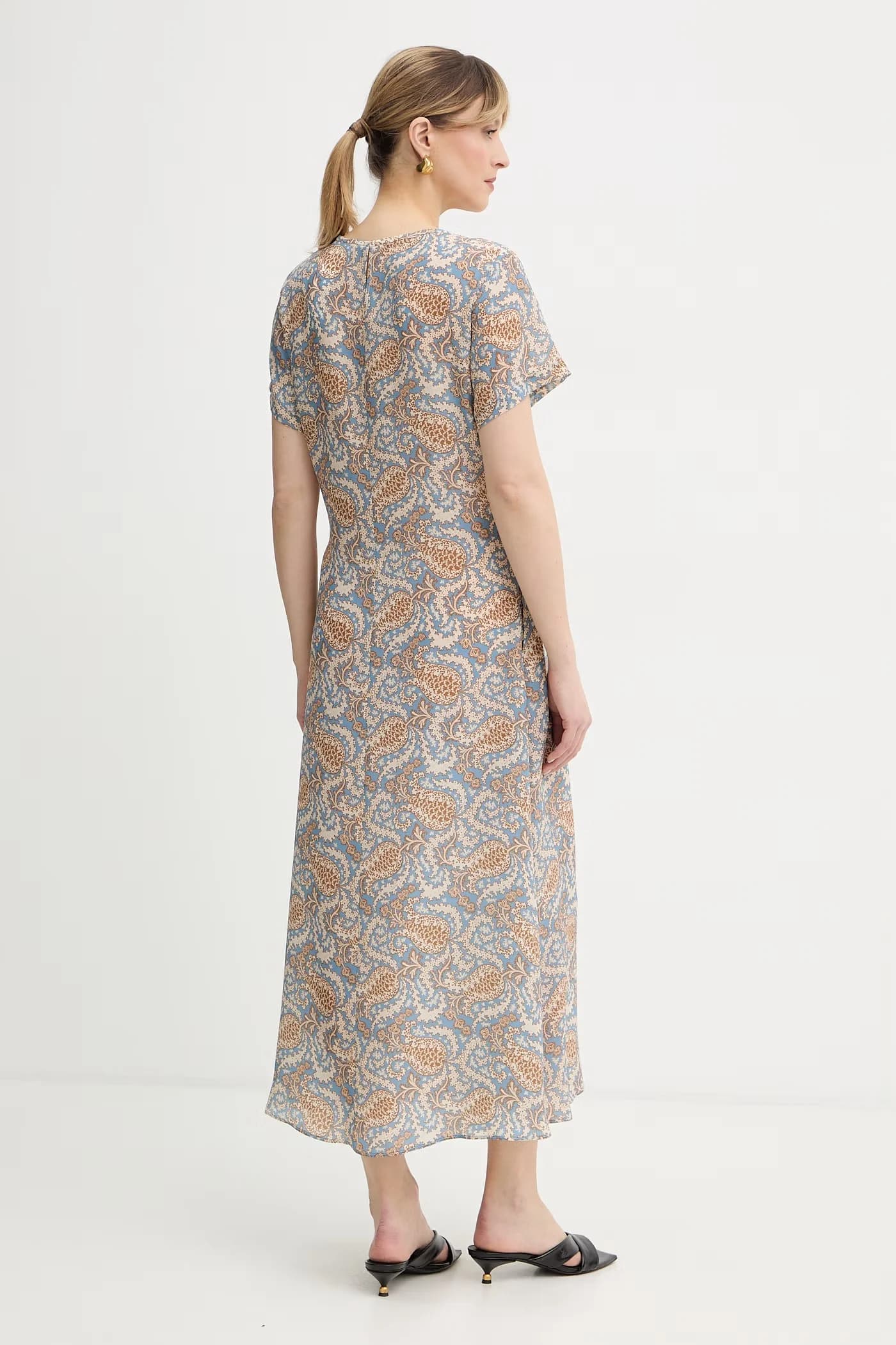 КРЕСПО шелковое платье - фото 3