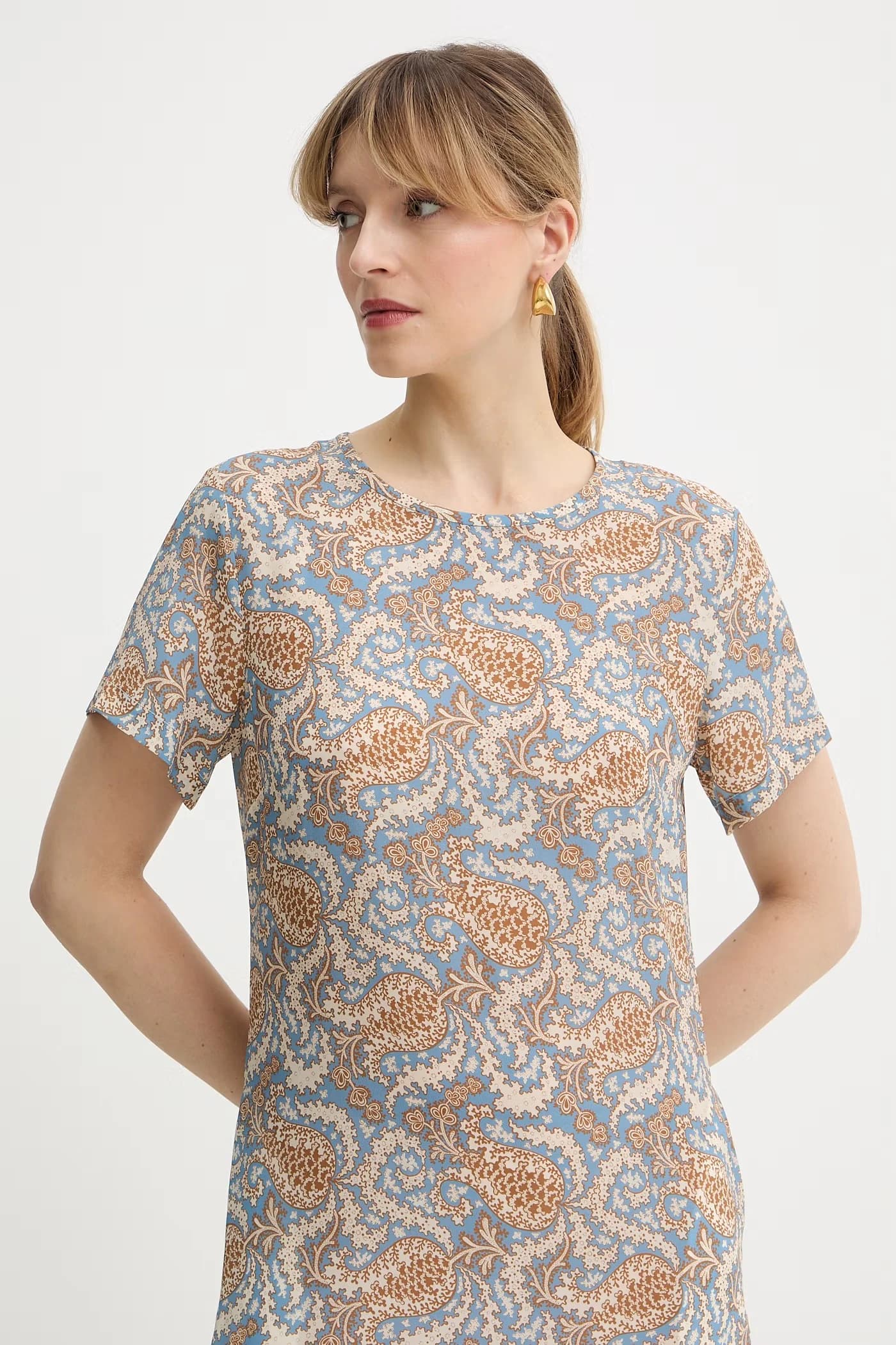 КРЕСПО шелковое платье - фото 4