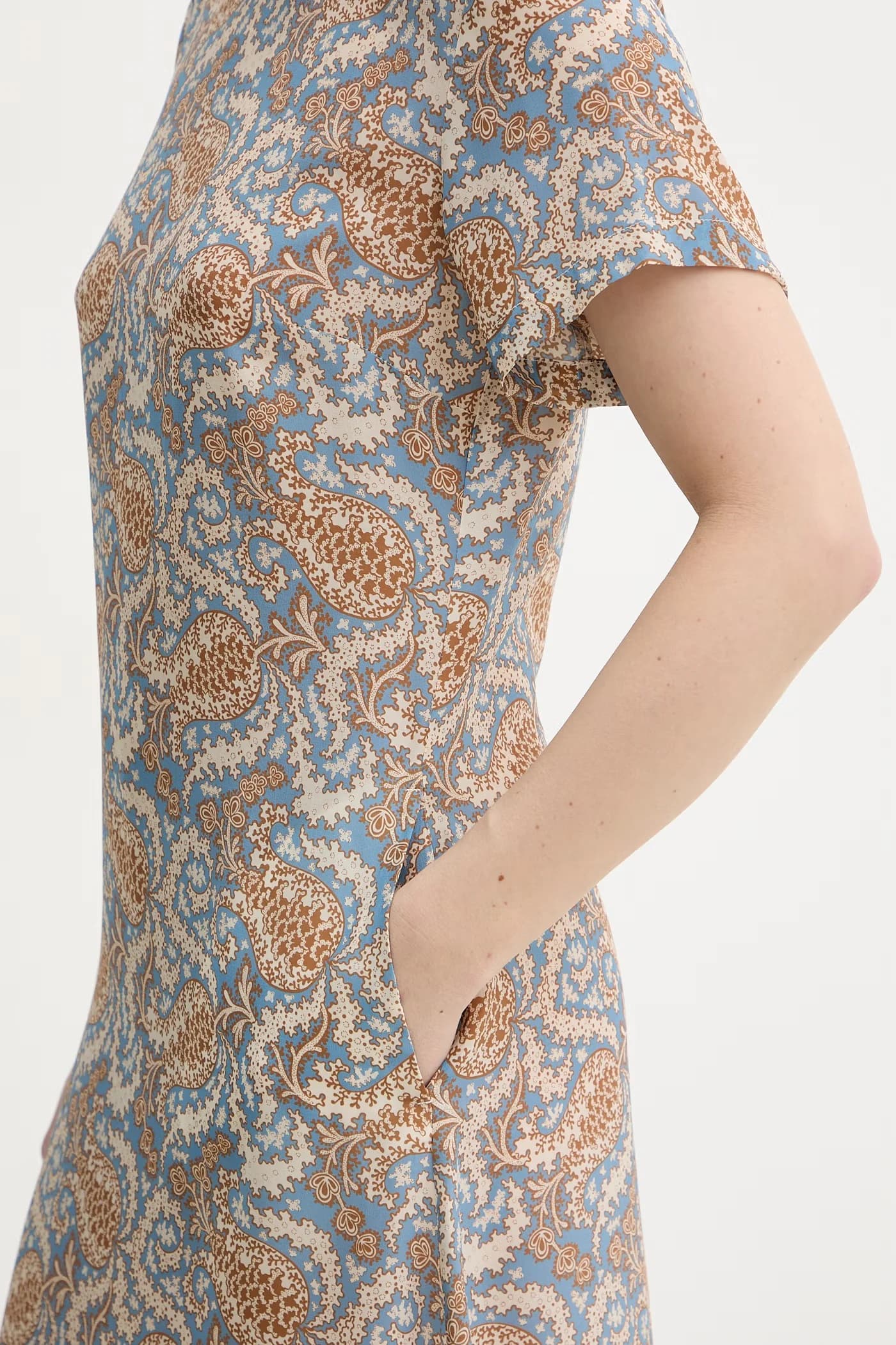 КРЕСПО шелковое платье - фото 5