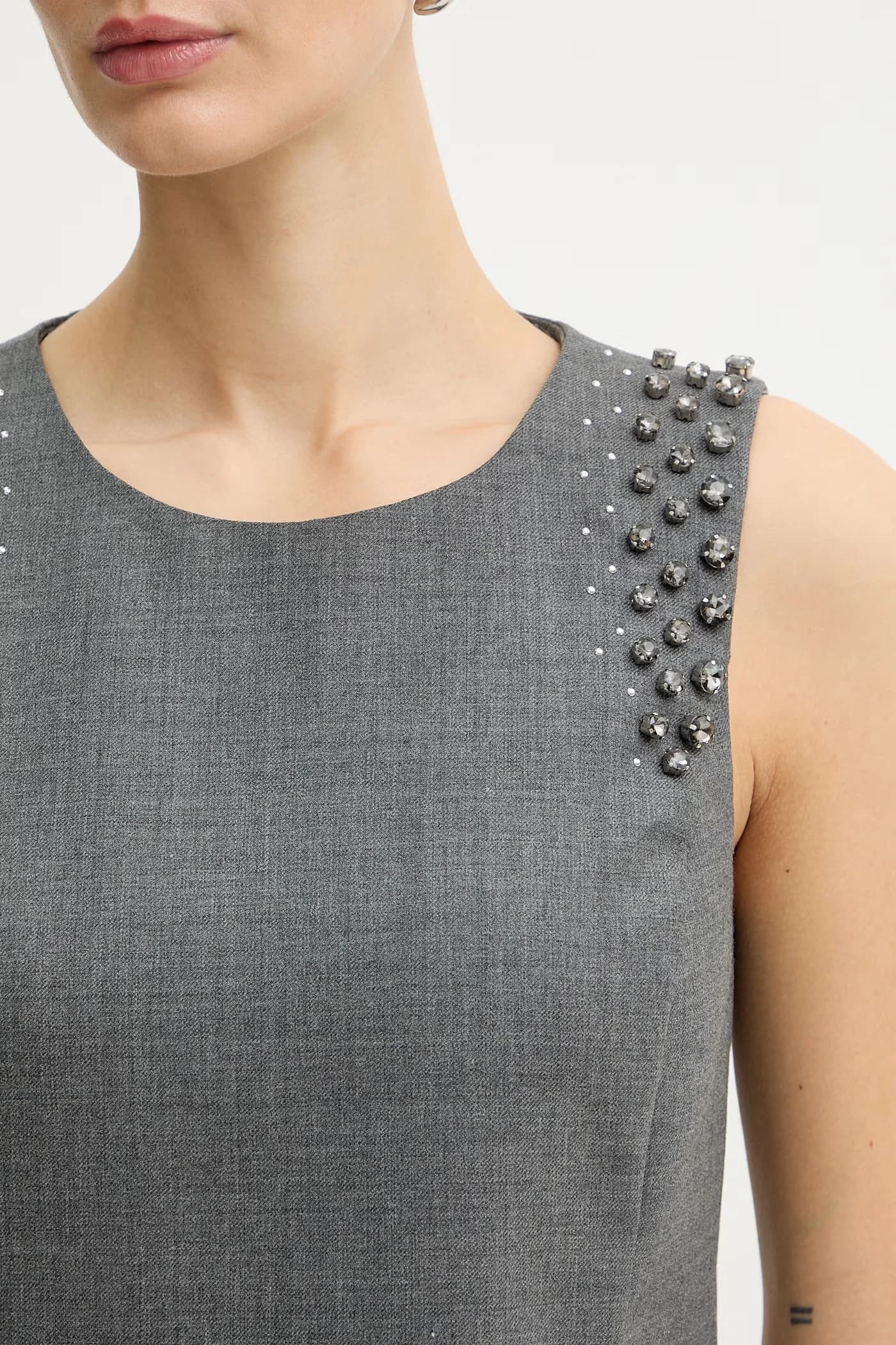 MCOUGOLA платье из смесовой шерсти - фото 5