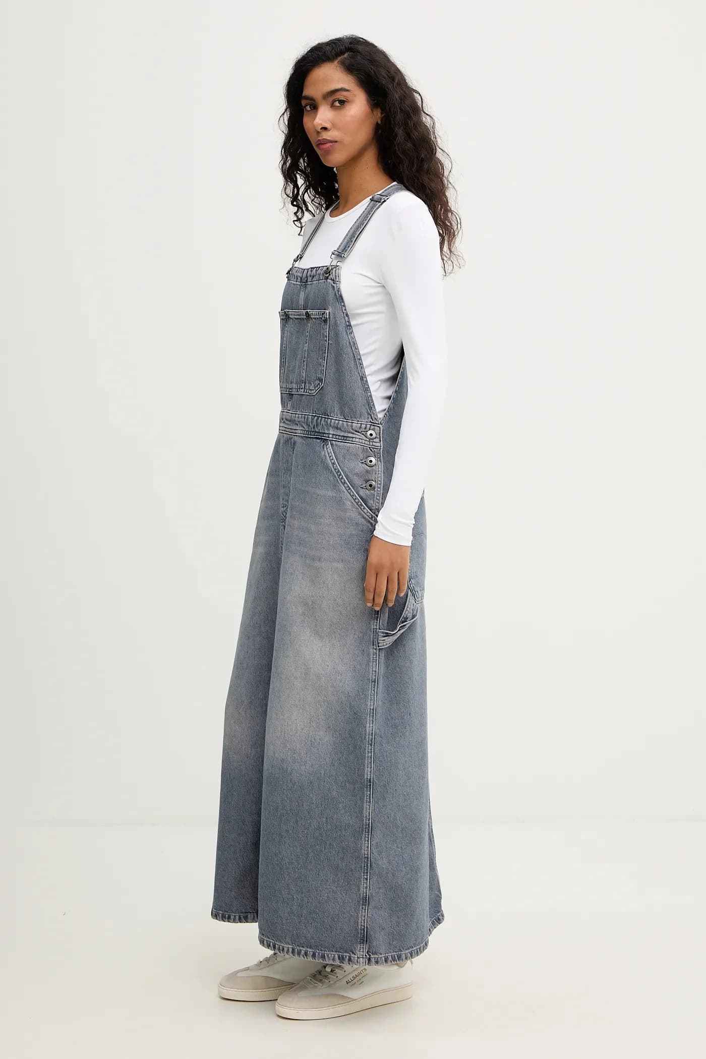 джинсовое платье Carpenter Dungaree - фото 2