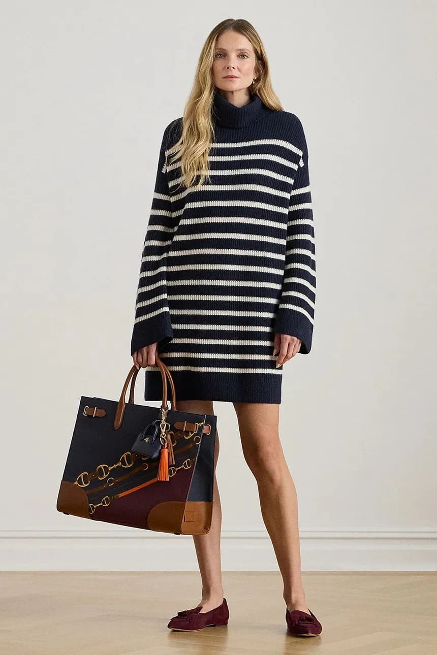 Шерстяное платье