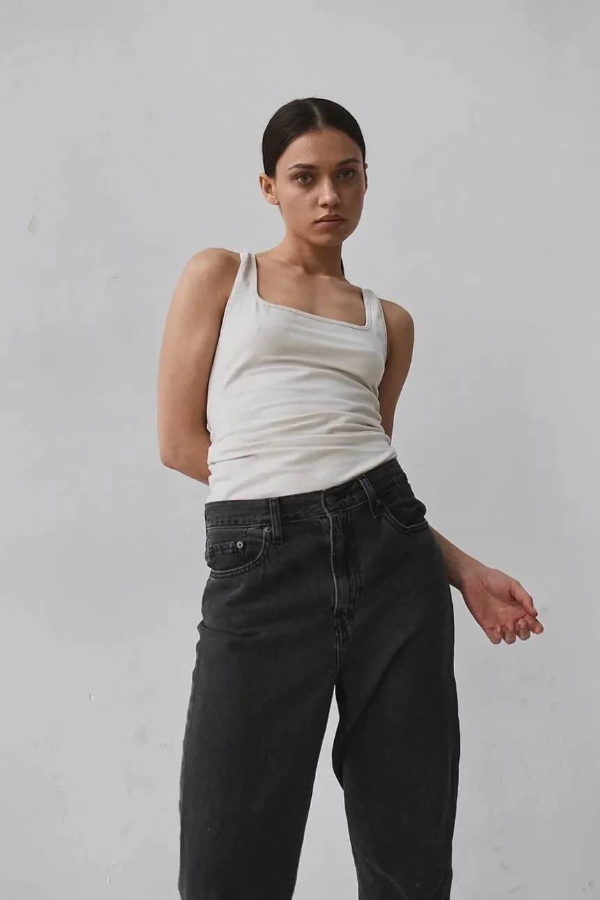 Хлопковый топ