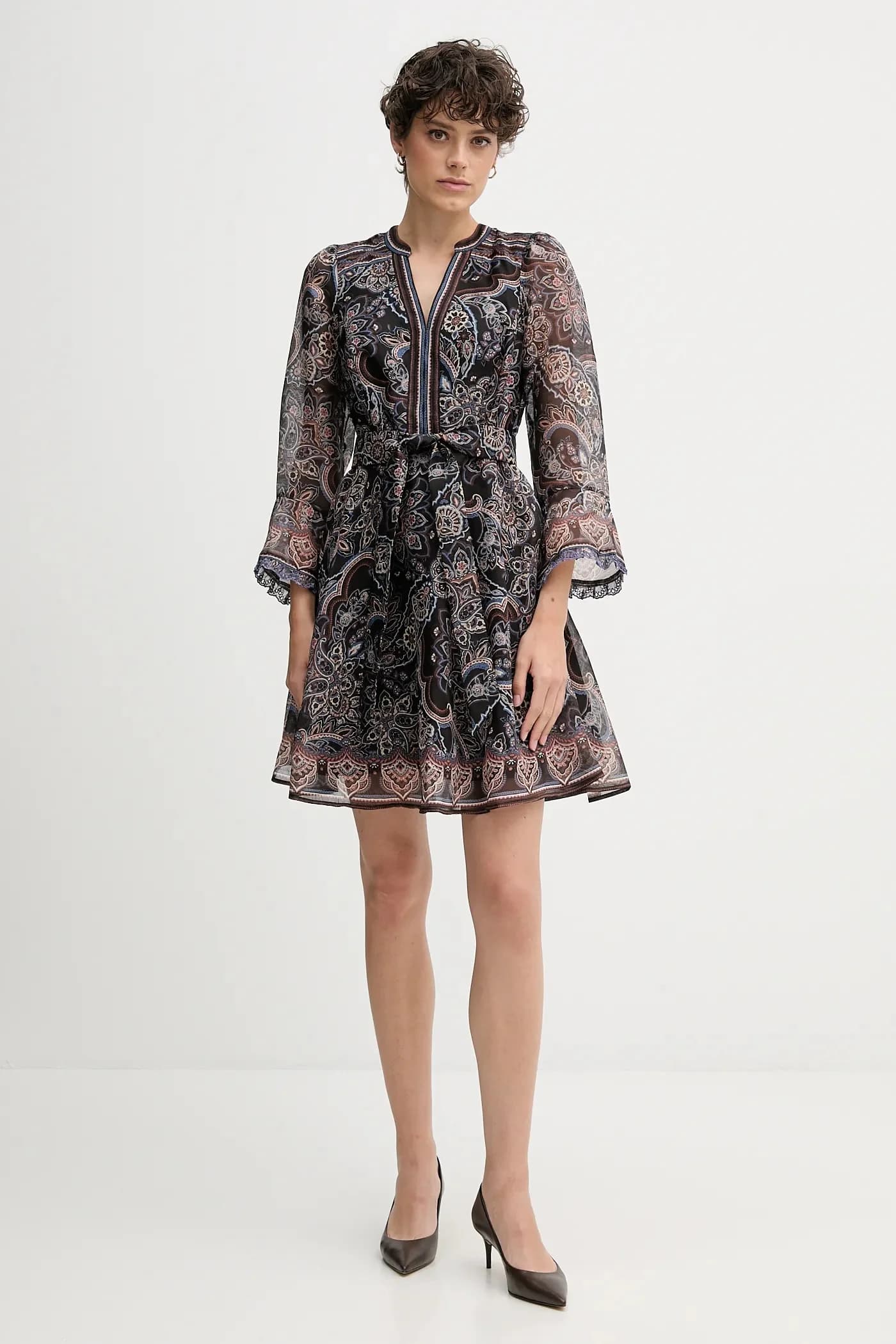 Платье с добавлением шелка - фото 2