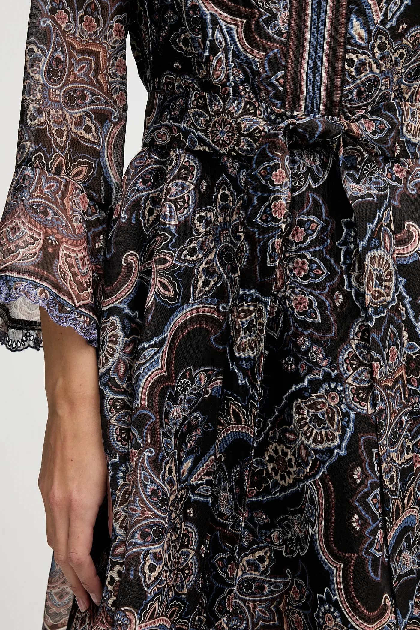 Платье с добавлением шелка - фото 5