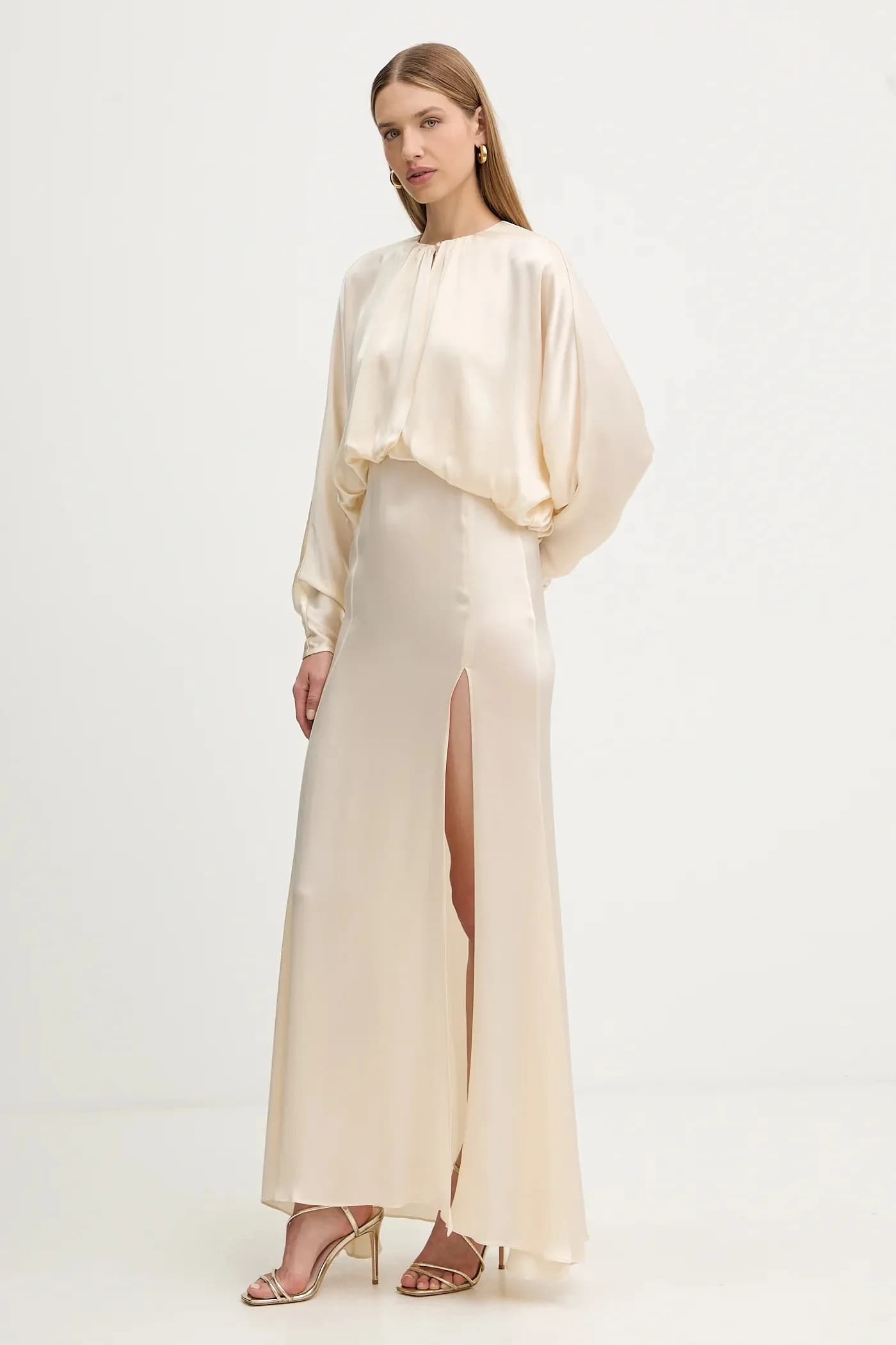 Платье с добавлением шелка - фото 2