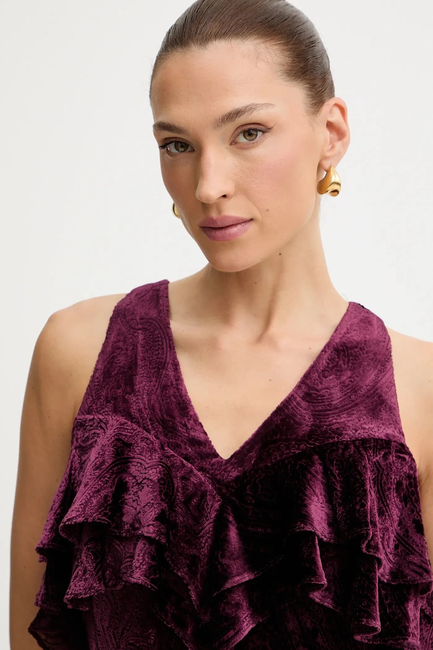 Платье с добавлением шелка - фото 4