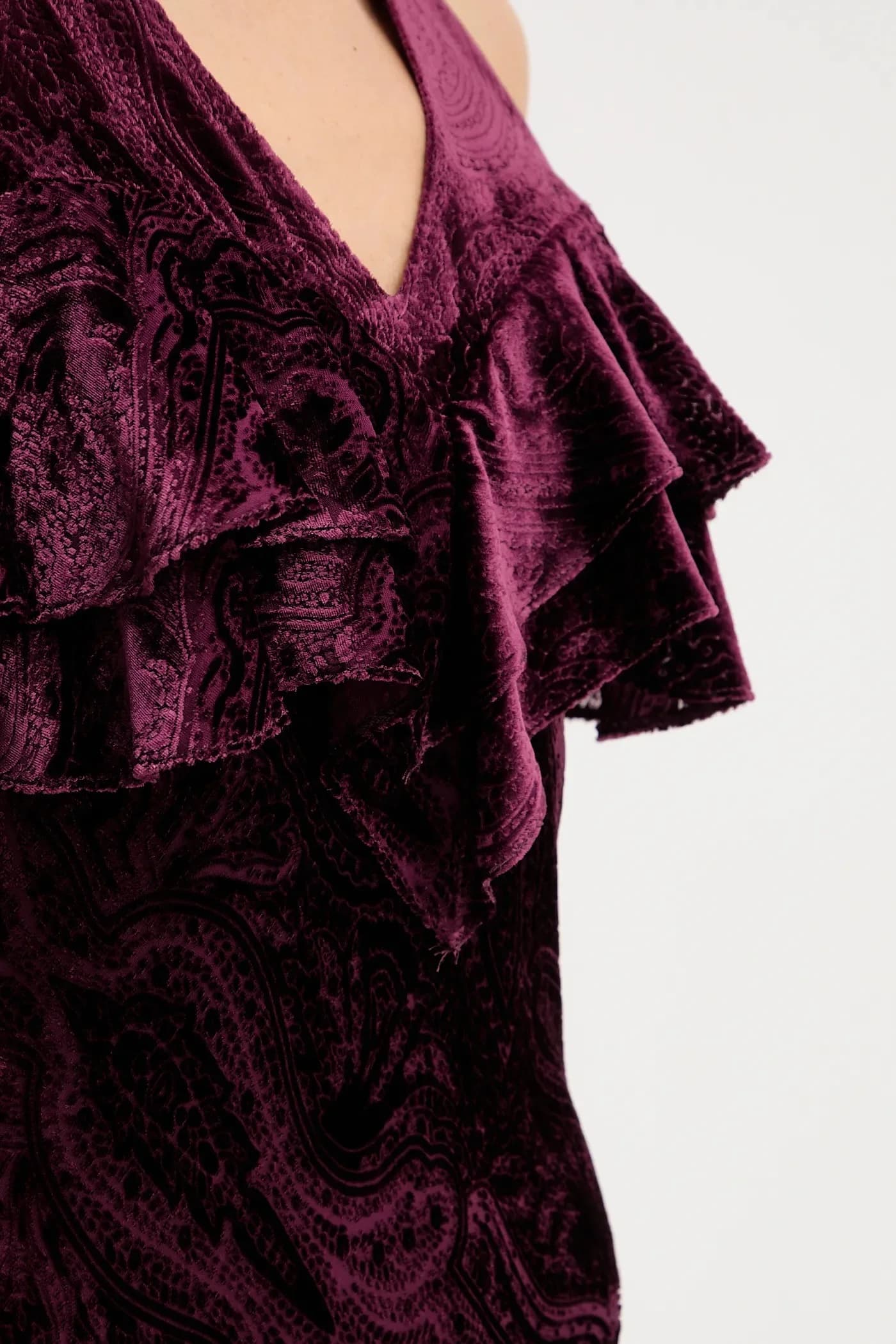 Платье с добавлением шелка - фото 5