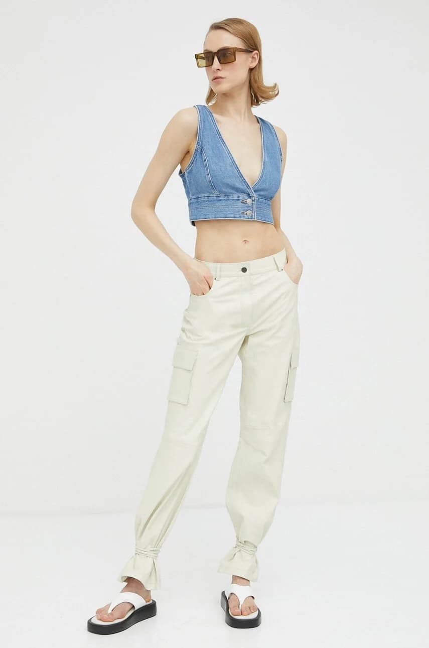 Джинсовый топ - фото 2