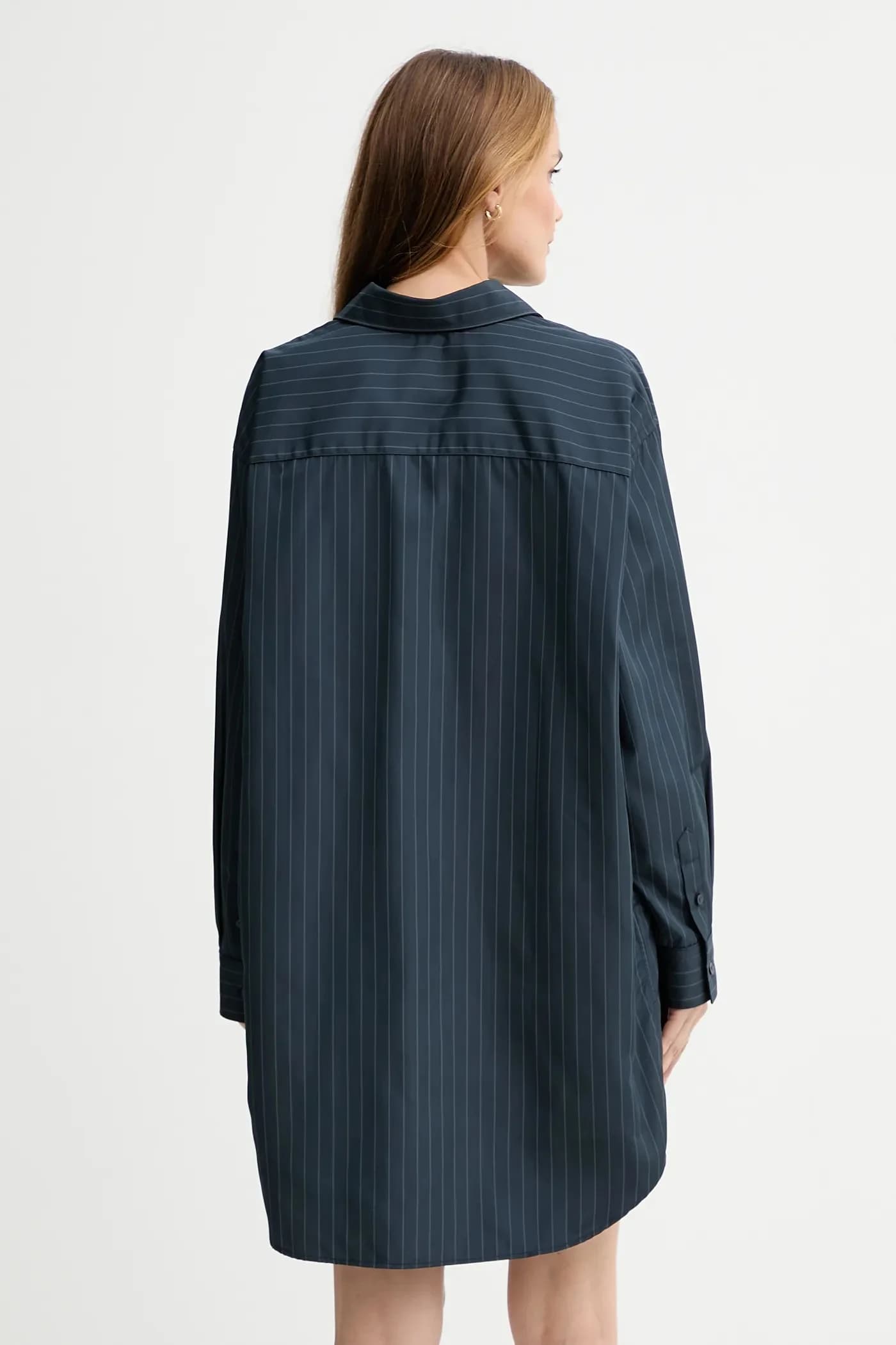 Тканое платье оверсайз - фото 3