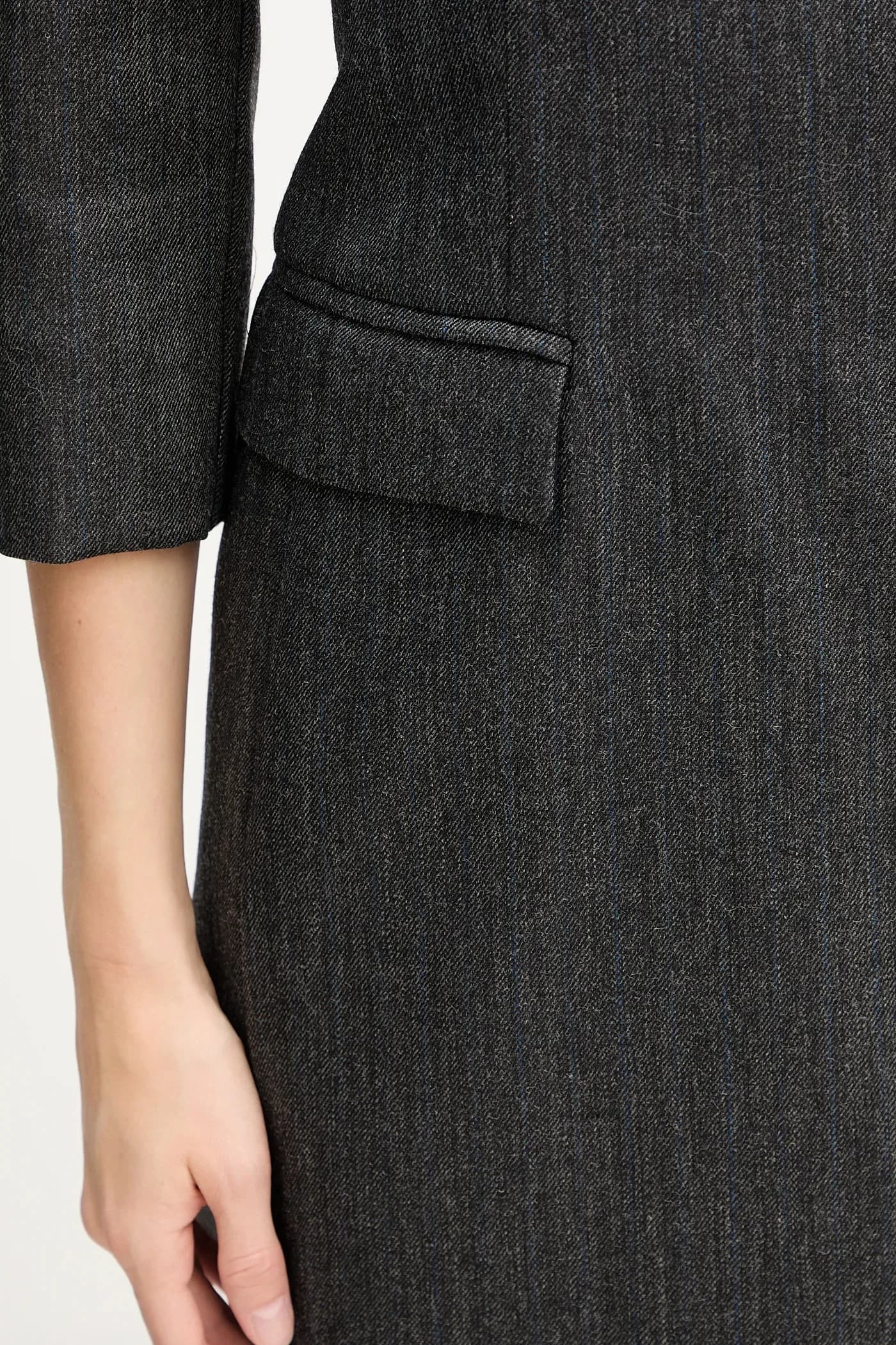 Шерстяное платье - фото 5