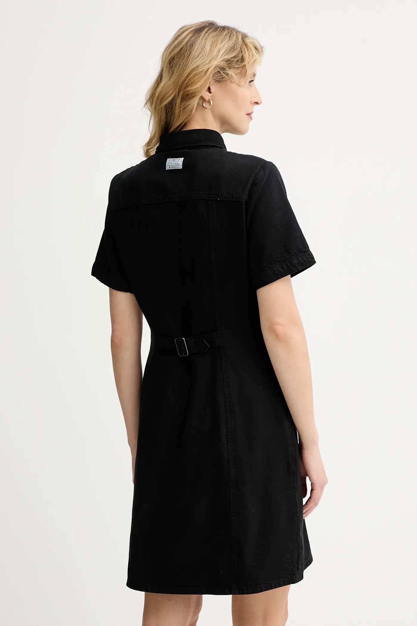 Джинсовое платье - фото 3