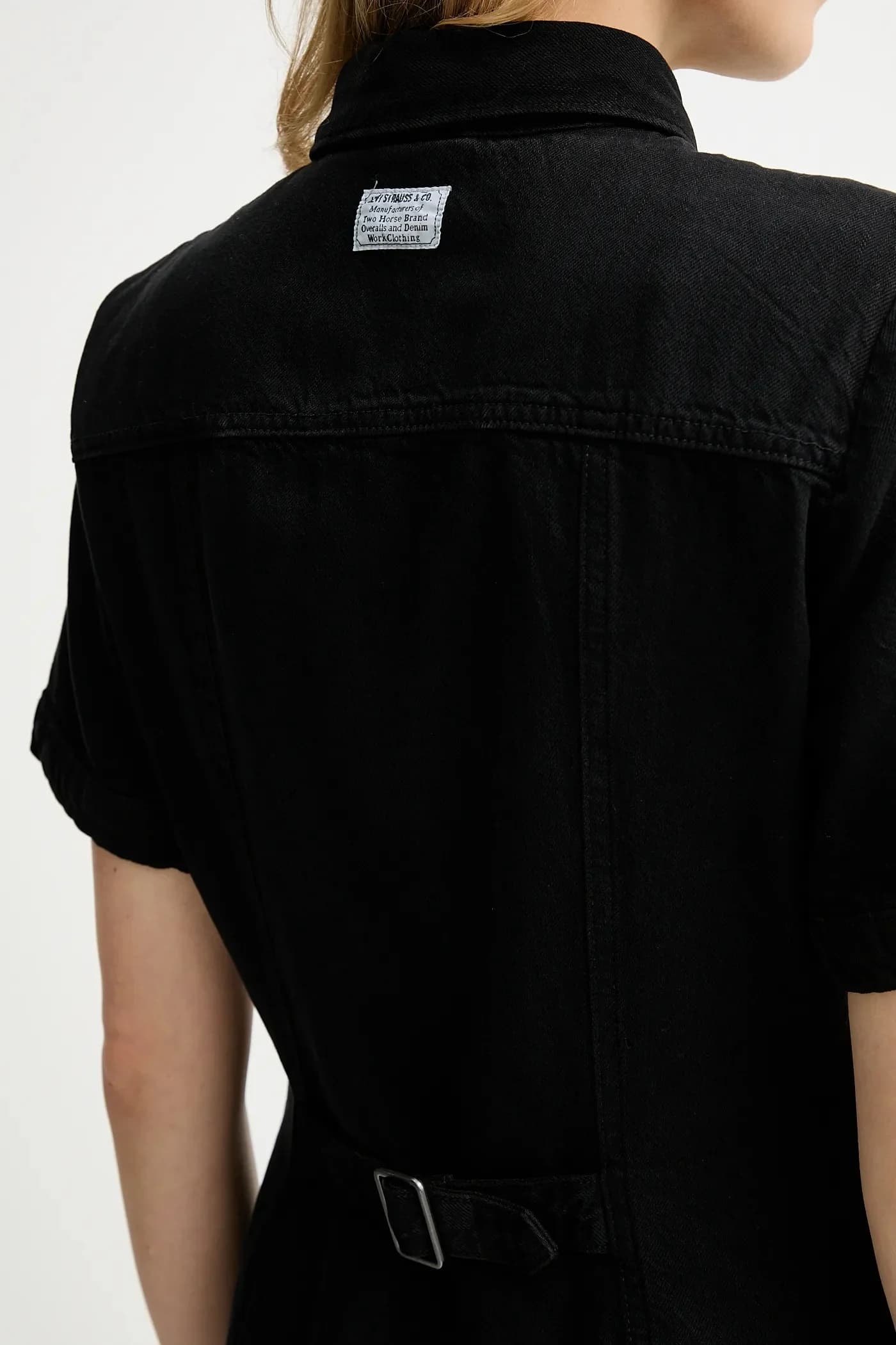 Джинсовое платье - фото 6