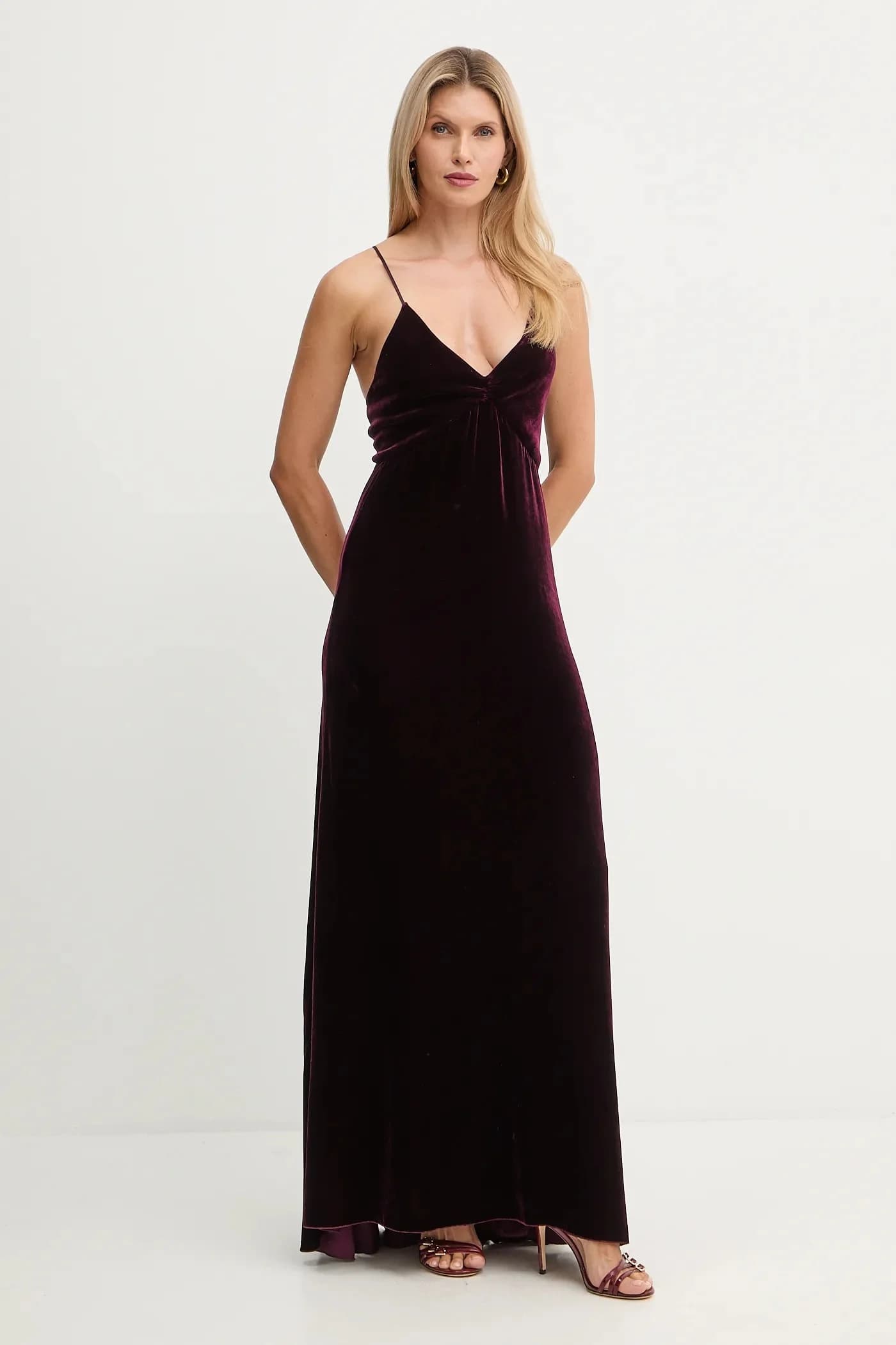 Платье с добавлением шелка