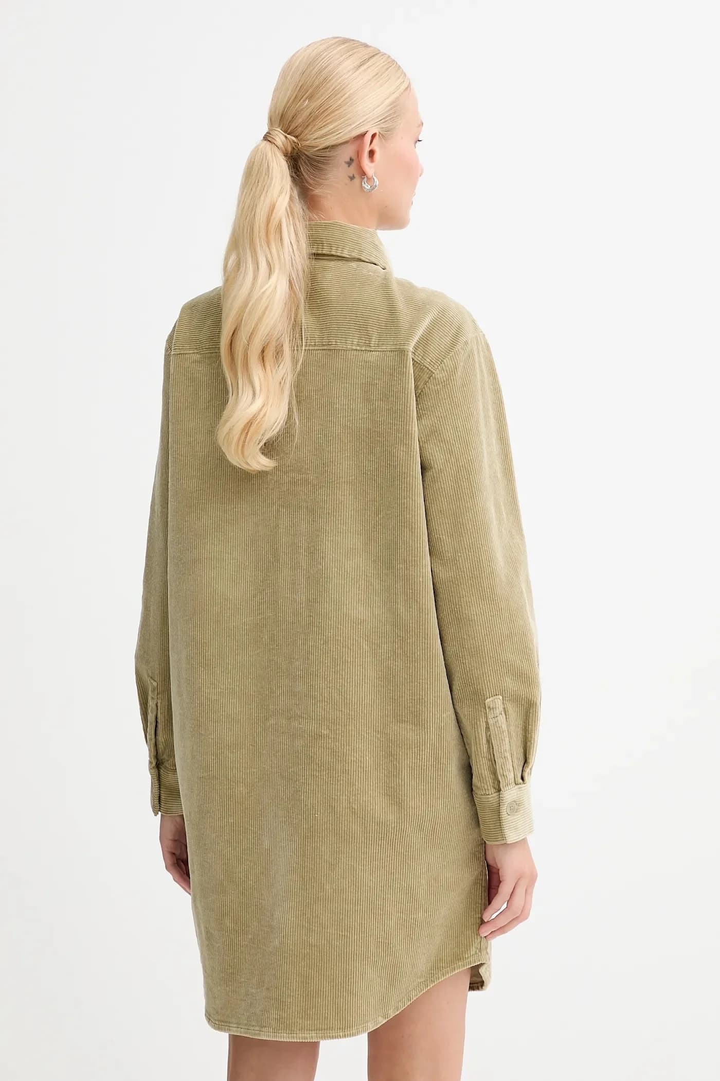 Вельветовое платье - фото 3