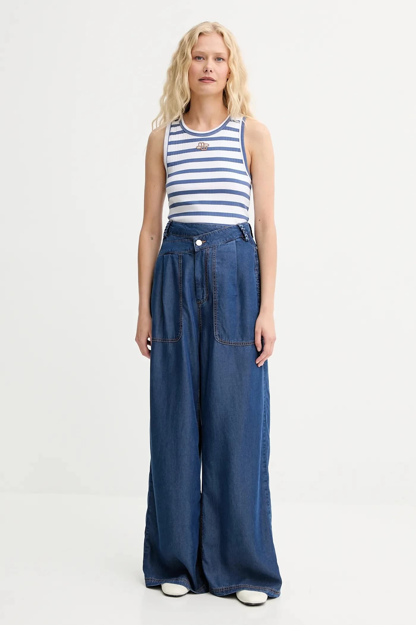 хлопковый топ TEZZA - фото 2