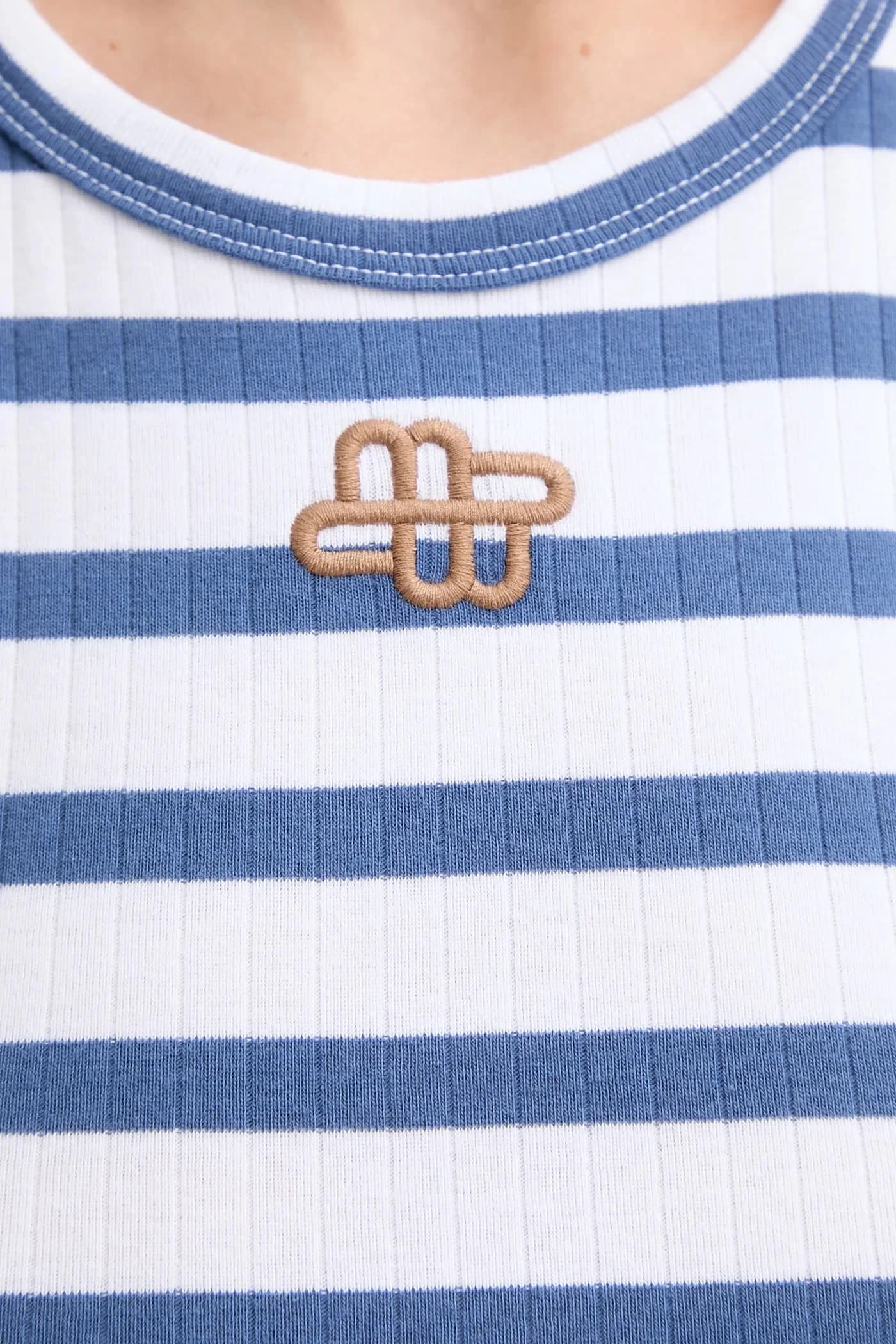 хлопковый топ TEZZA - фото 4