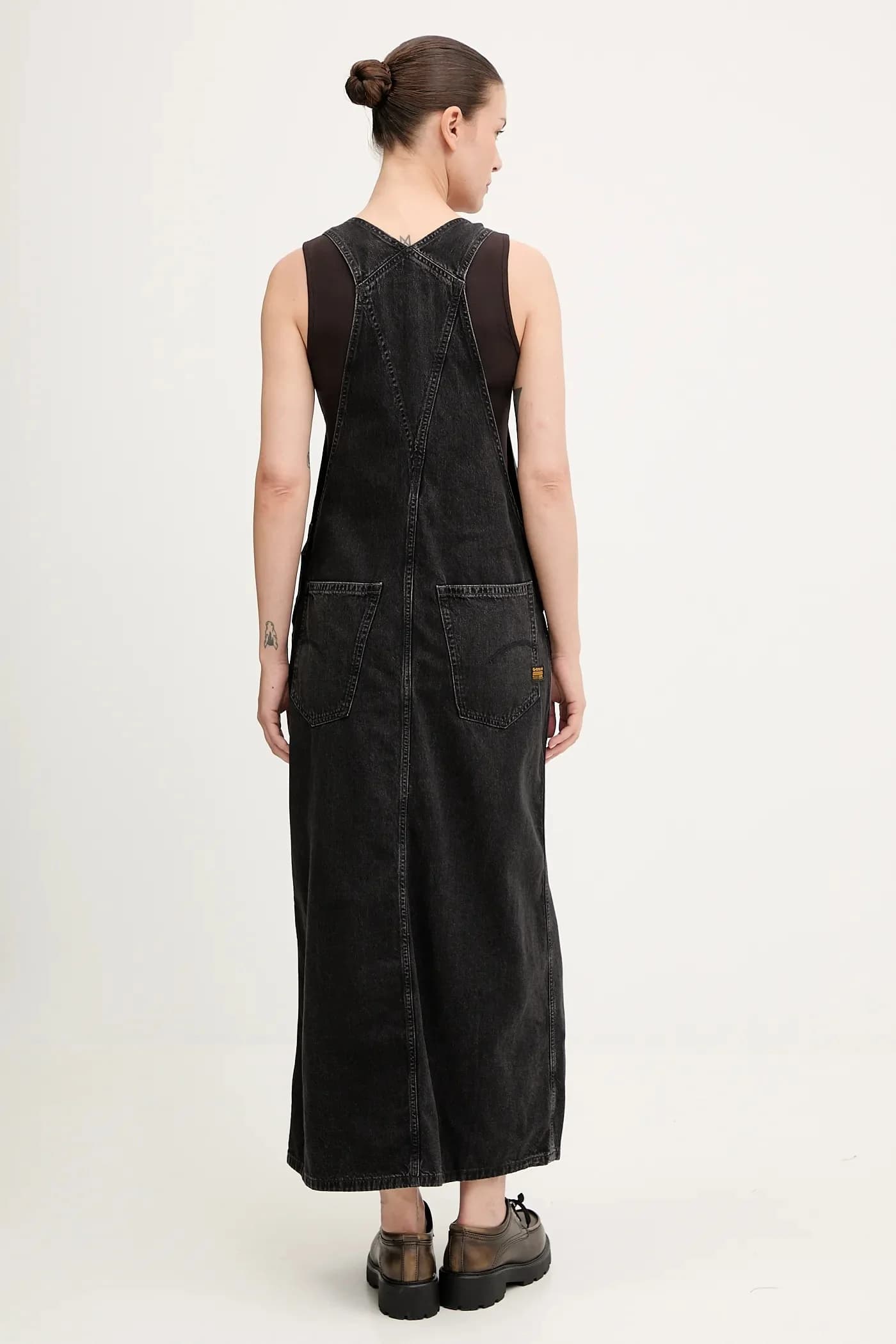 Джинсовое платье Skater Maxi - фото 3