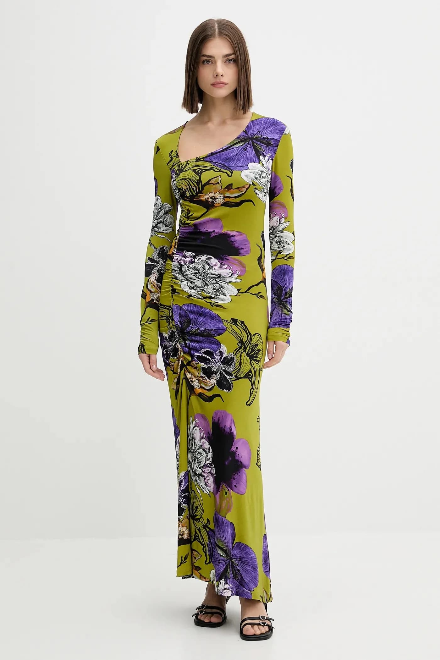 ВЫРЕЗ ПЛАТЬЕ LA