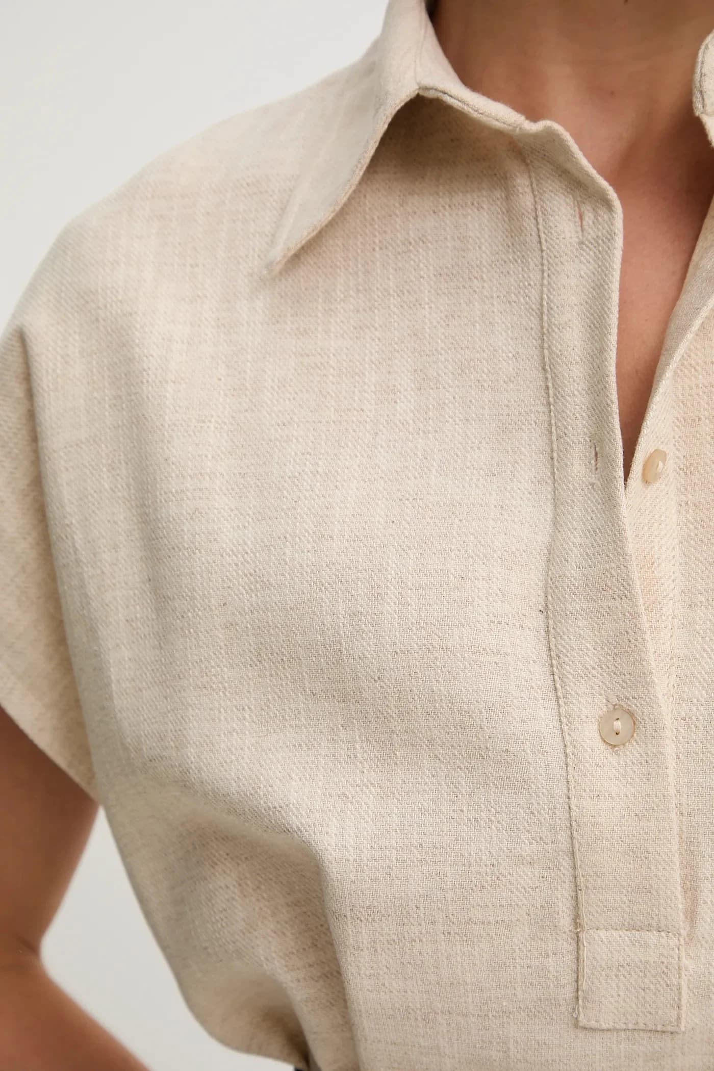 Льняное платье - фото 6