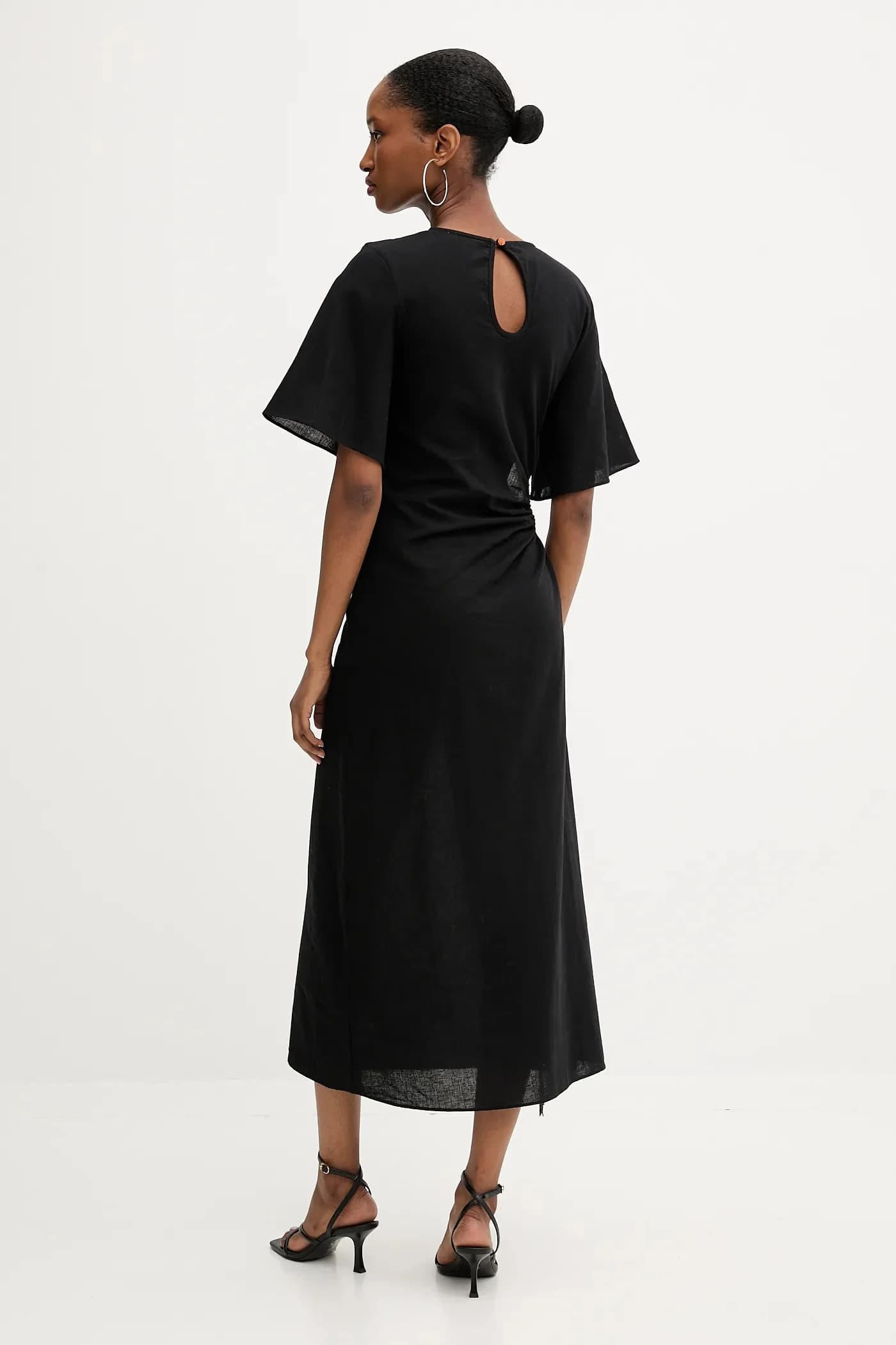 Льняное платье - фото 3