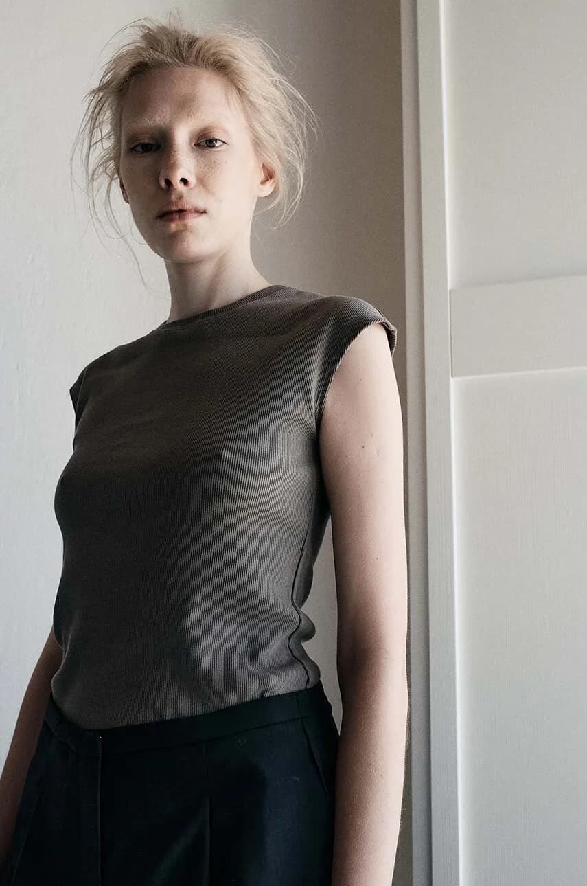 хлопковый топ TETE