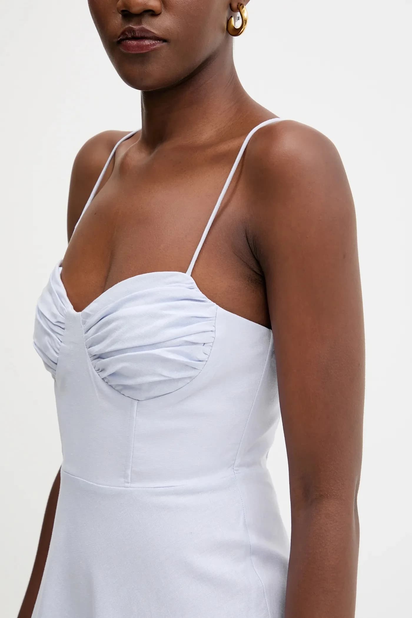 Льняное платье - фото 5