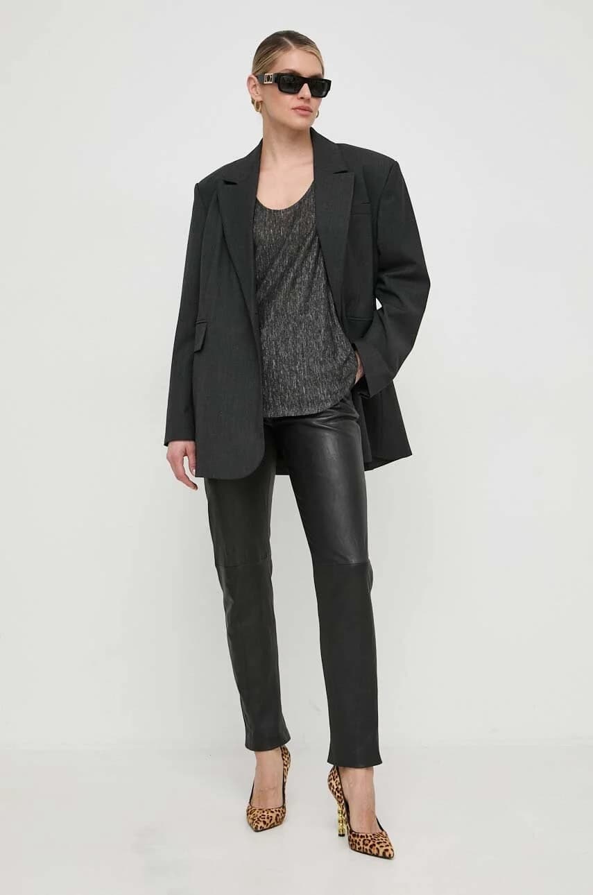 Льняной топ - фото 2