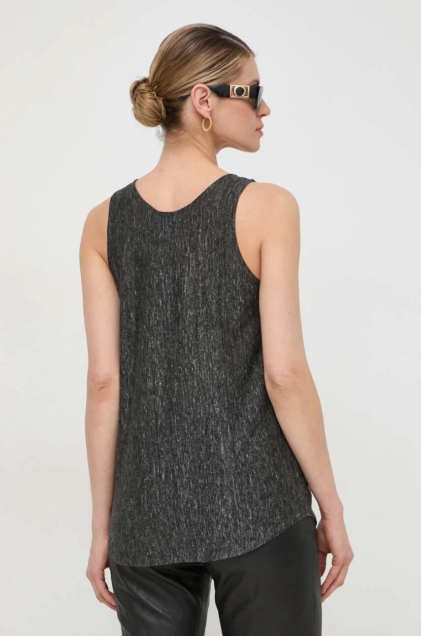 Льняной топ - фото 3