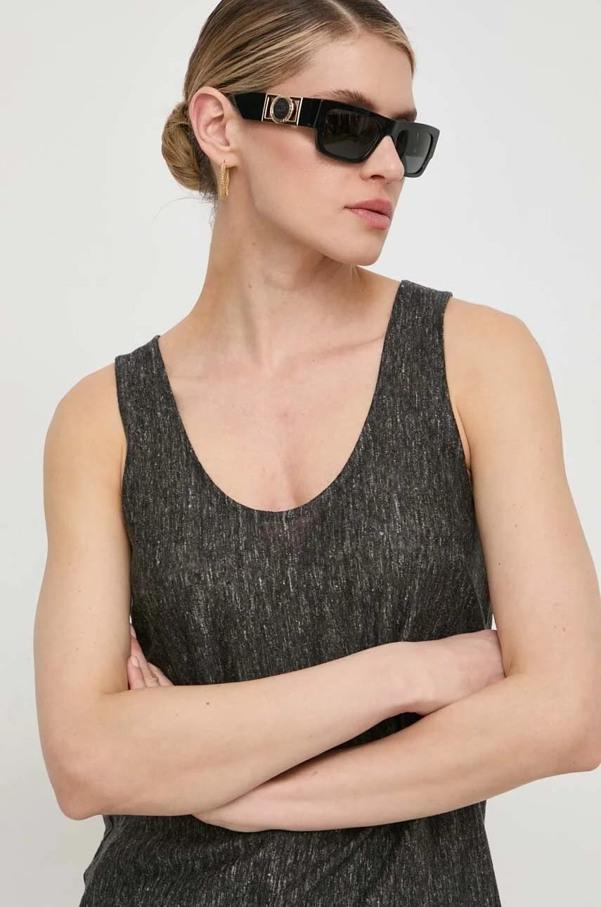 Льняной топ - фото 4