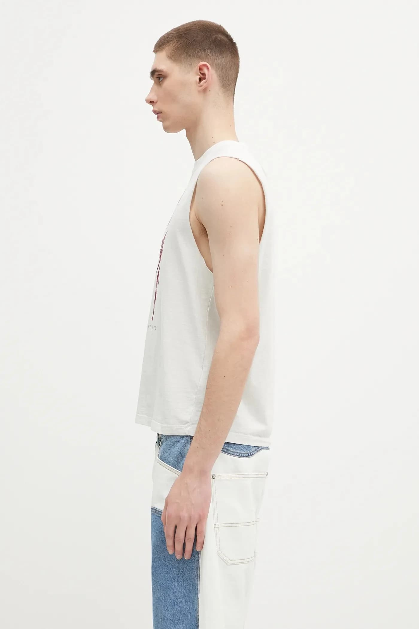 Хлопковая футболка Faded Nirvana Muscle Vest - фото 3