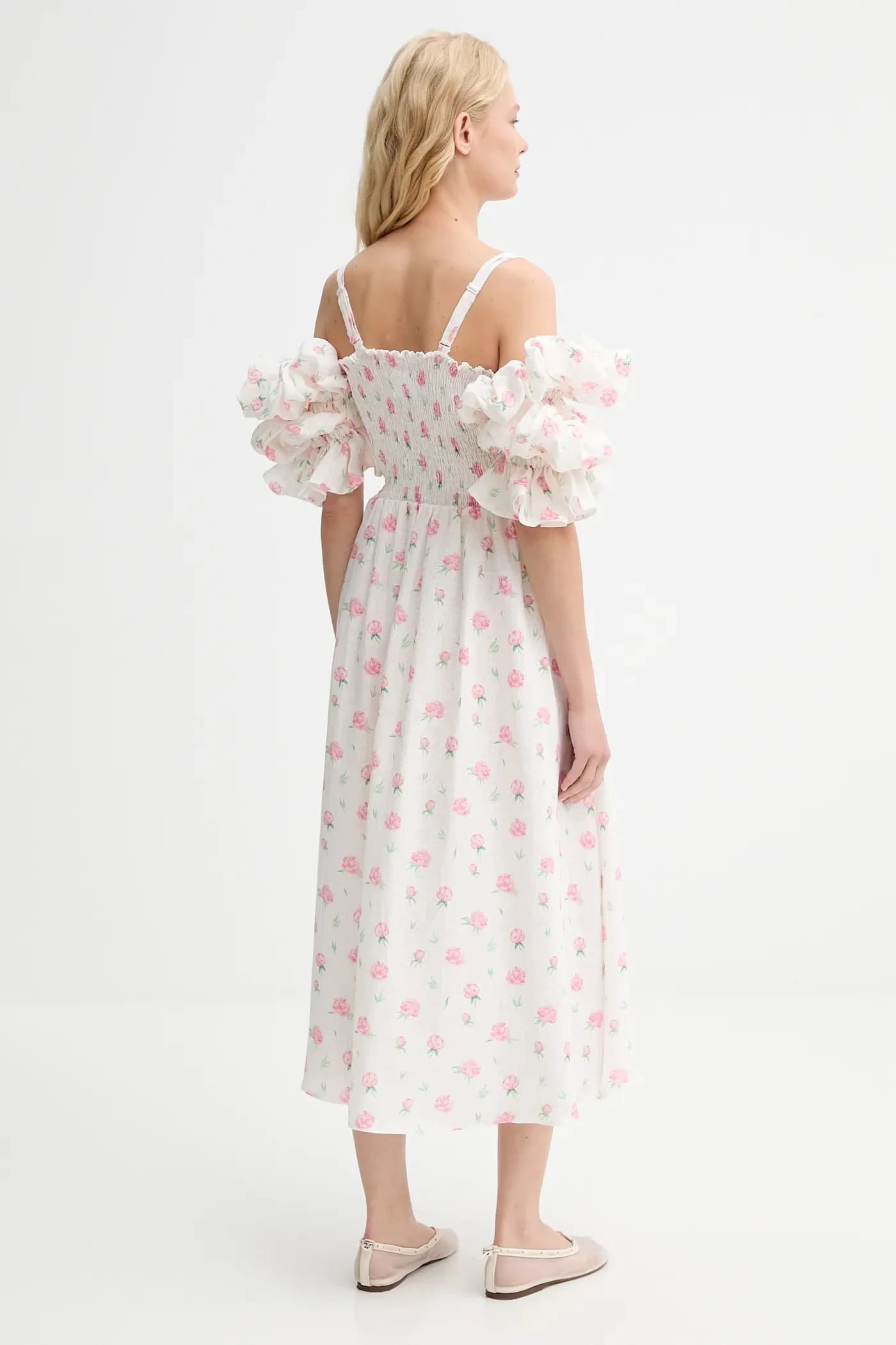 Льняное платье - фото 2