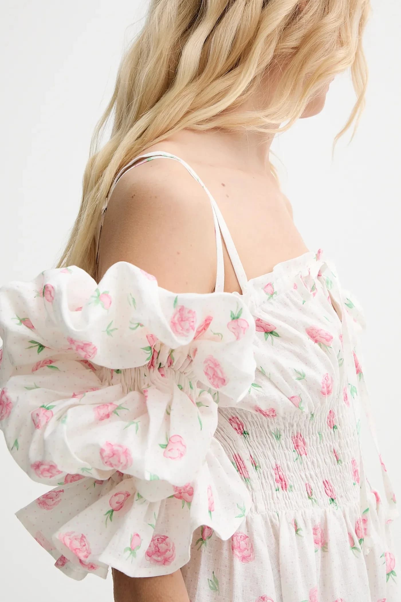 Льняное платье - фото 5