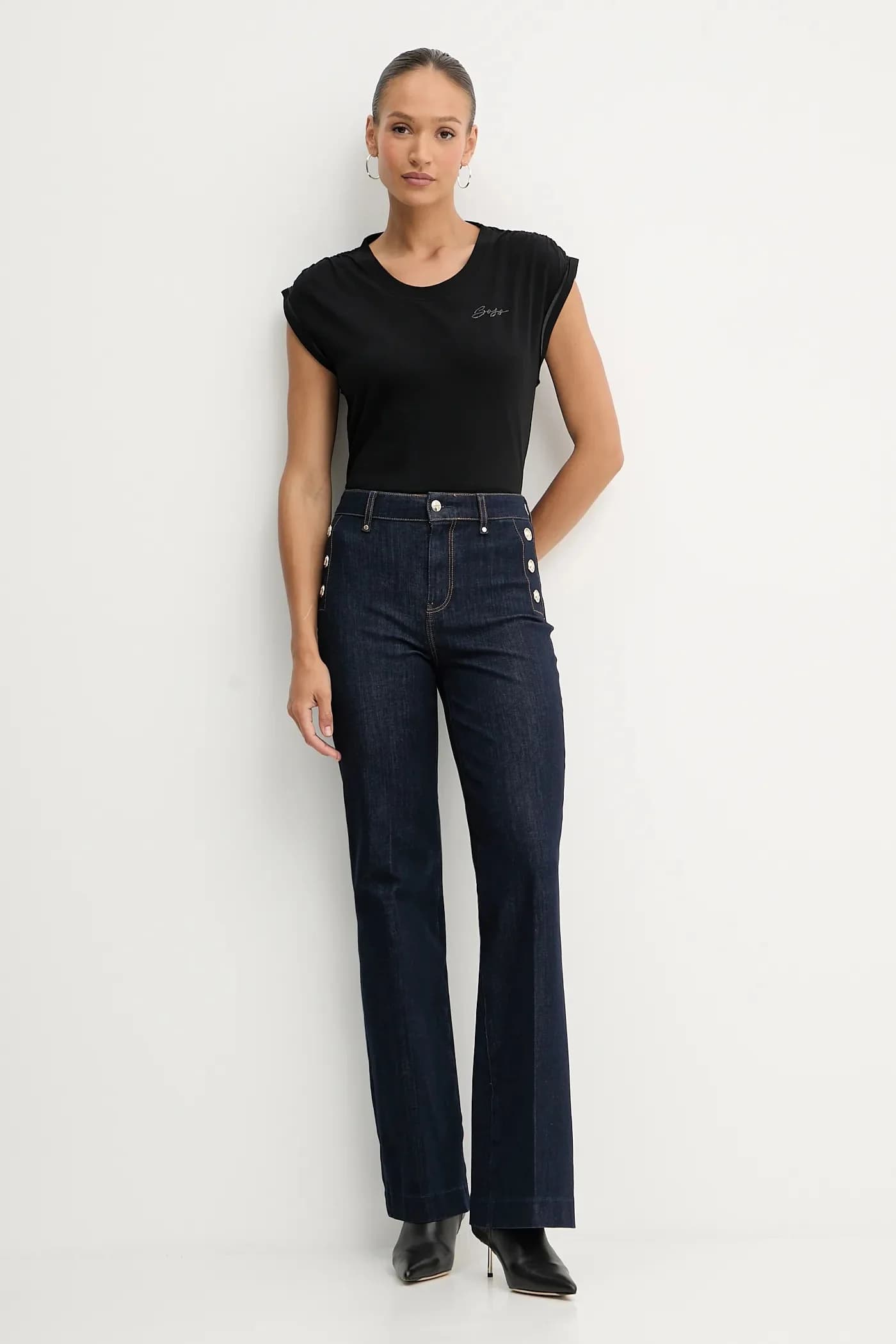 Хлопковый топ C_Elai - фото 2