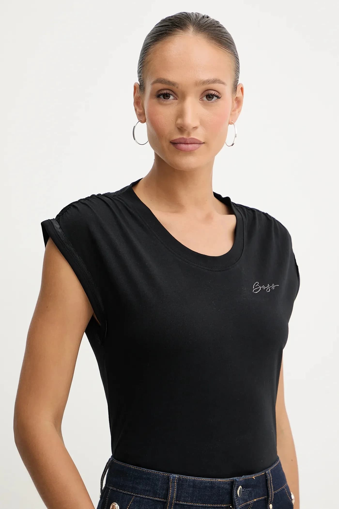 Хлопковый топ C_Elai - фото 4