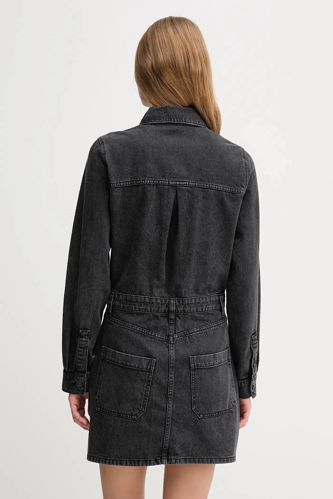 Джинсовое платье - фото 3