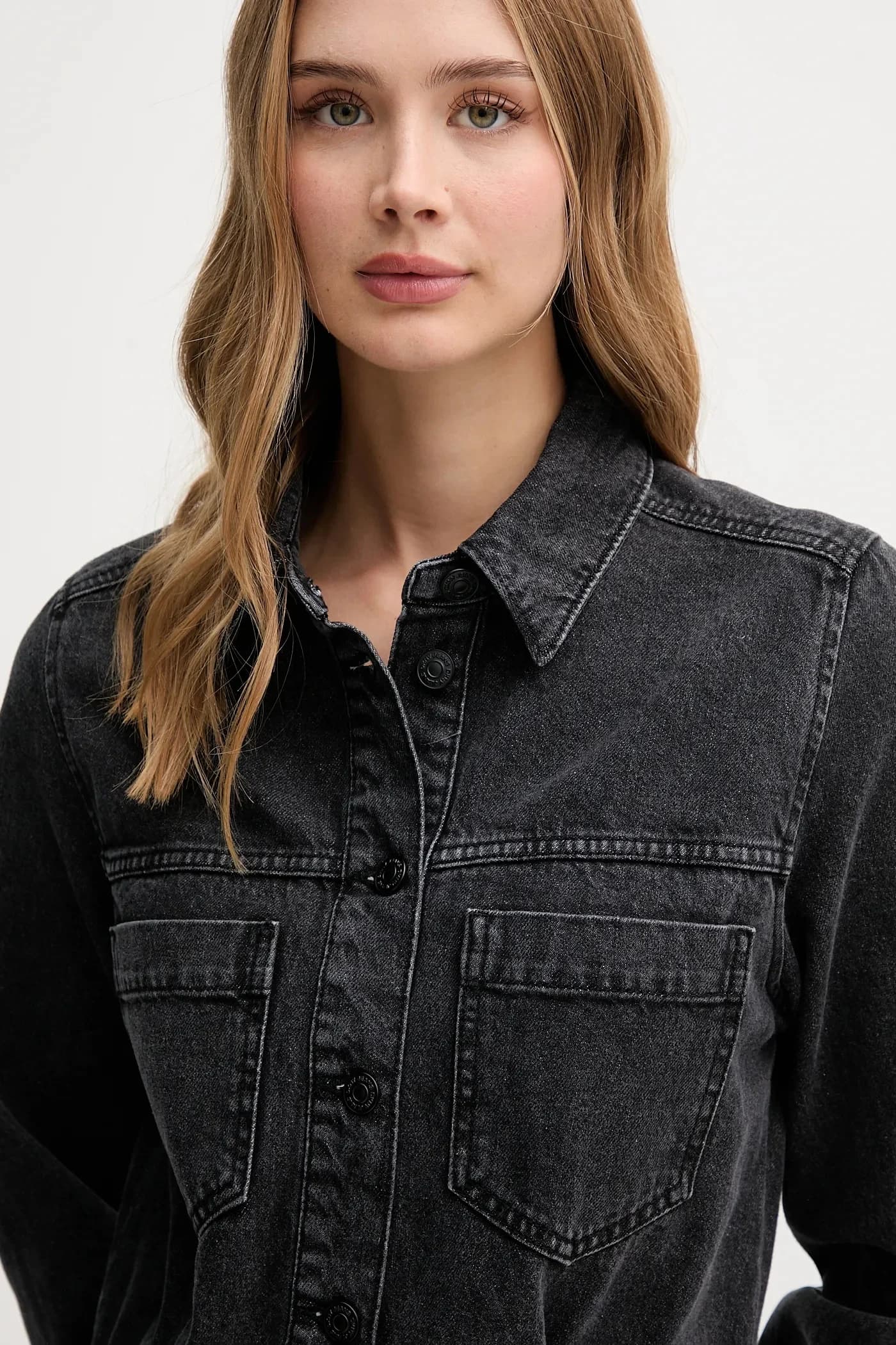 Джинсовое платье - фото 4