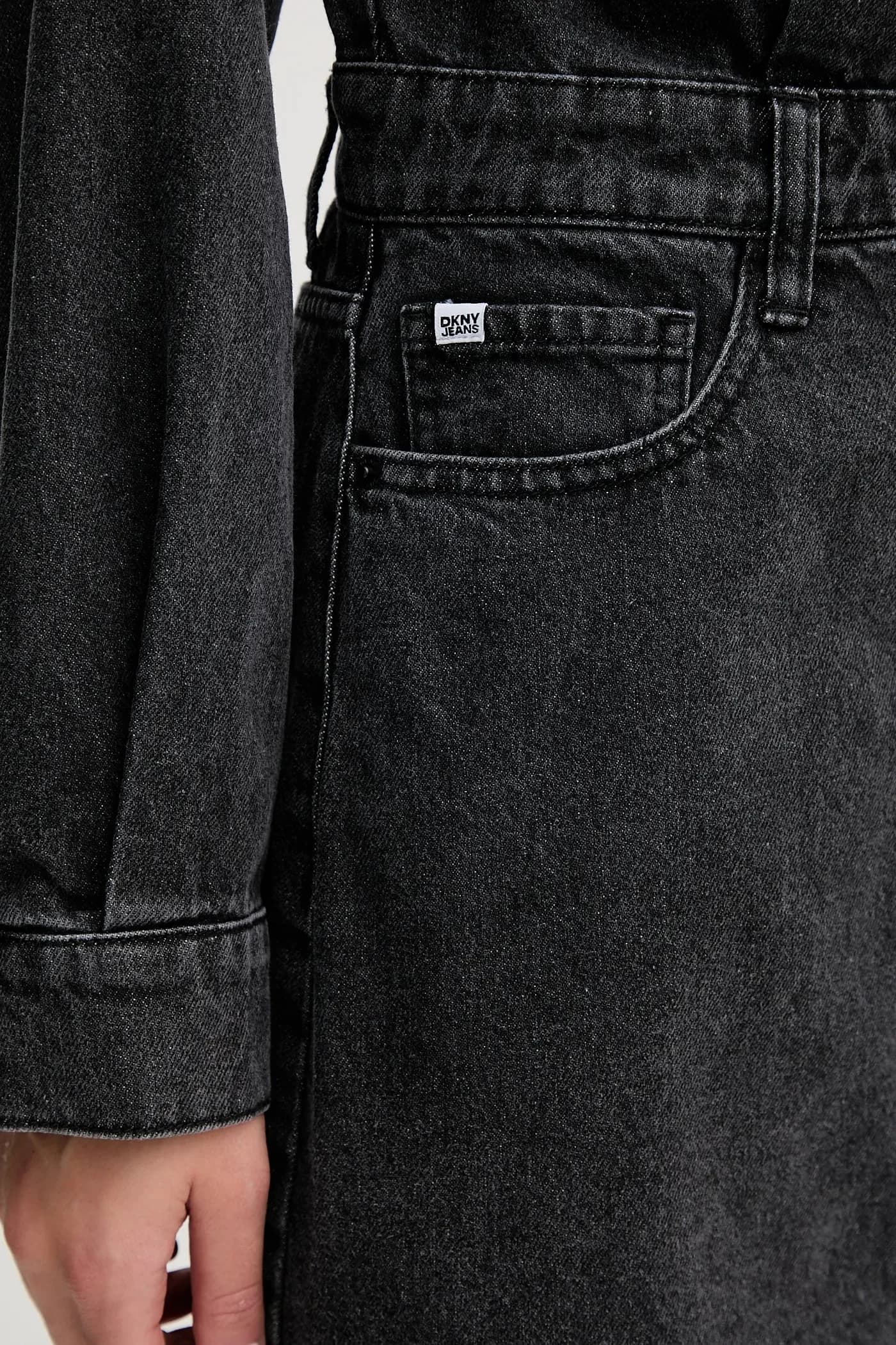 Джинсовое платье - фото 5