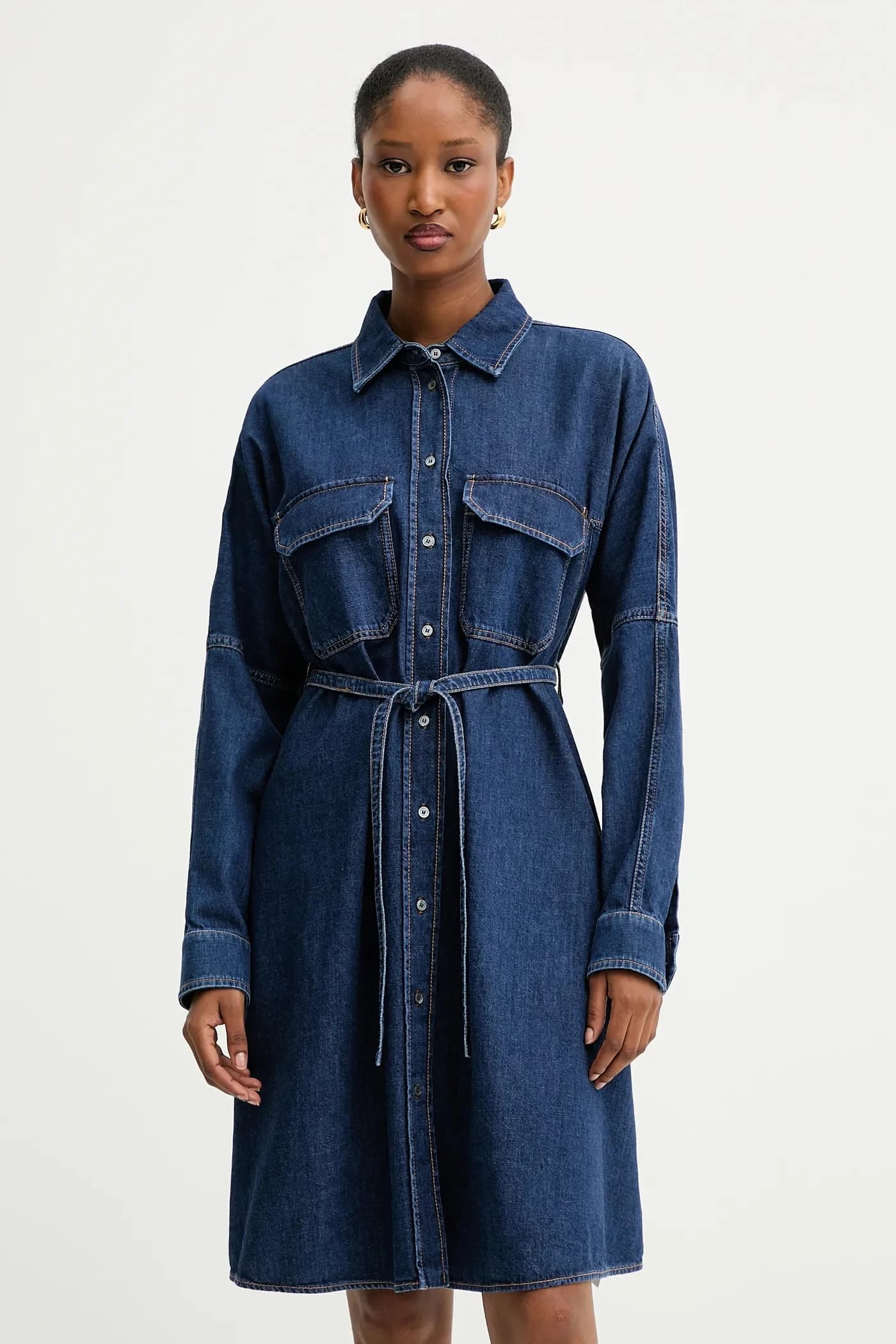 джинсовое платье BALENIO