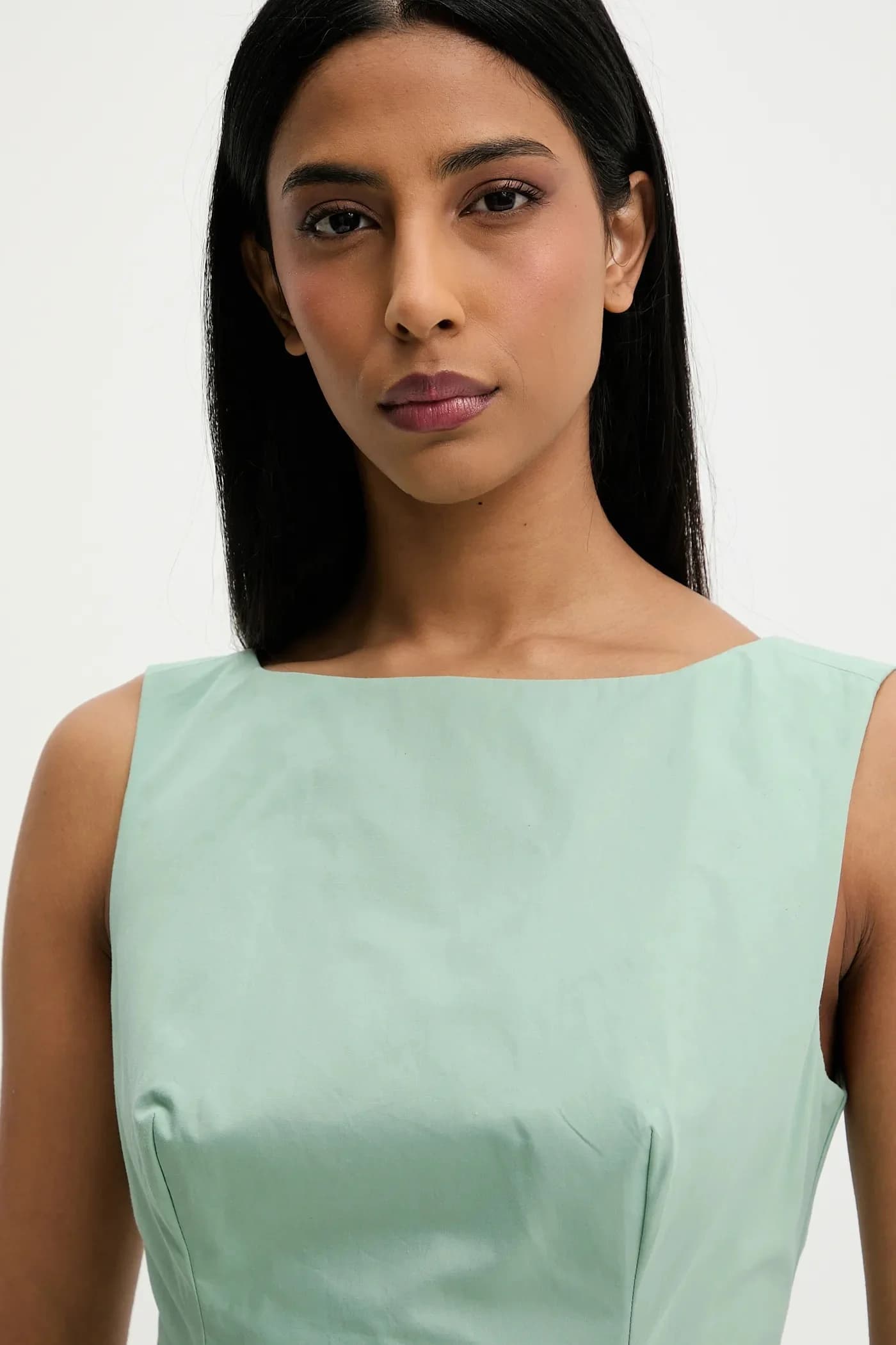 Хлопковое платье - фото 4