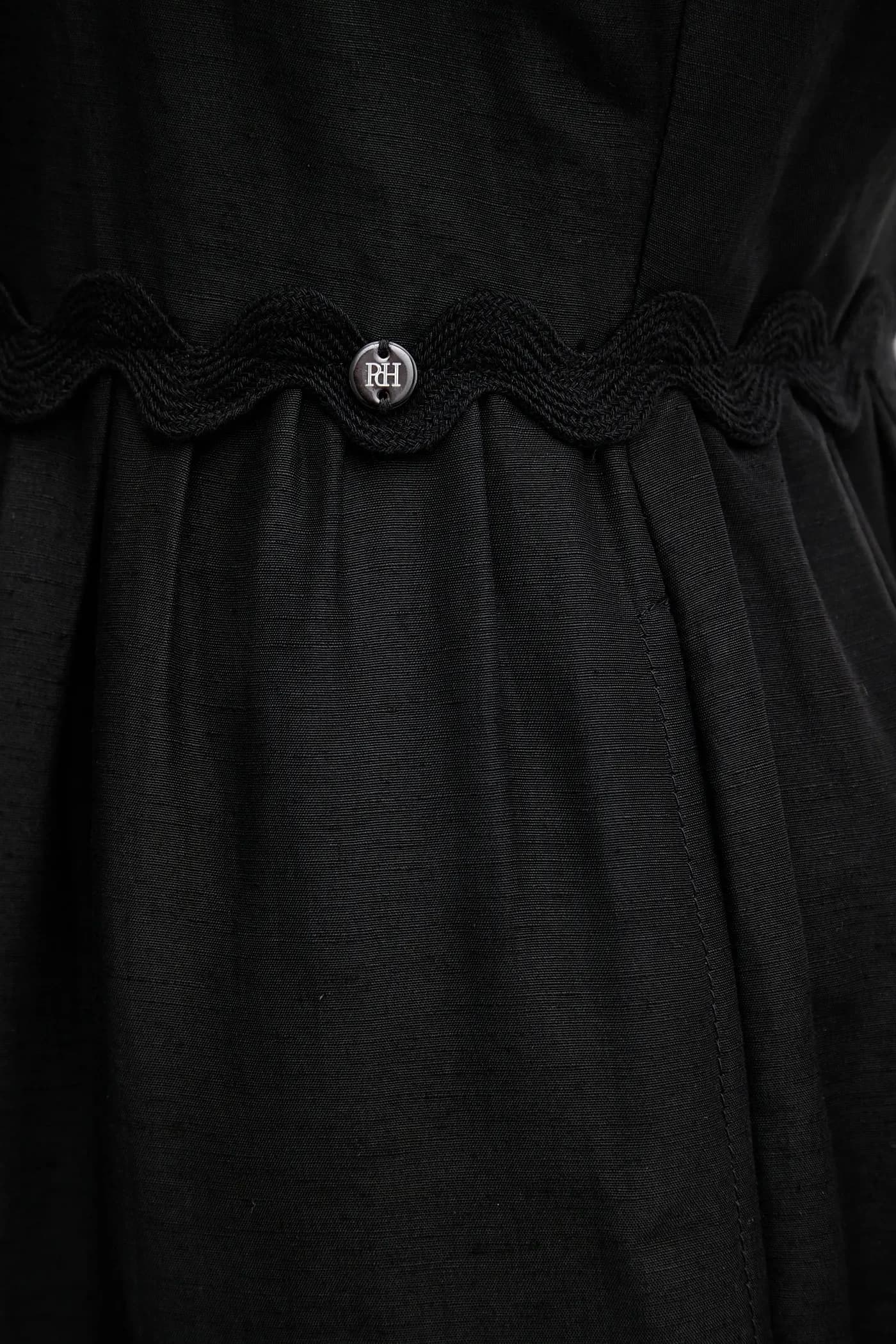 Платье из смесового льна - фото 5