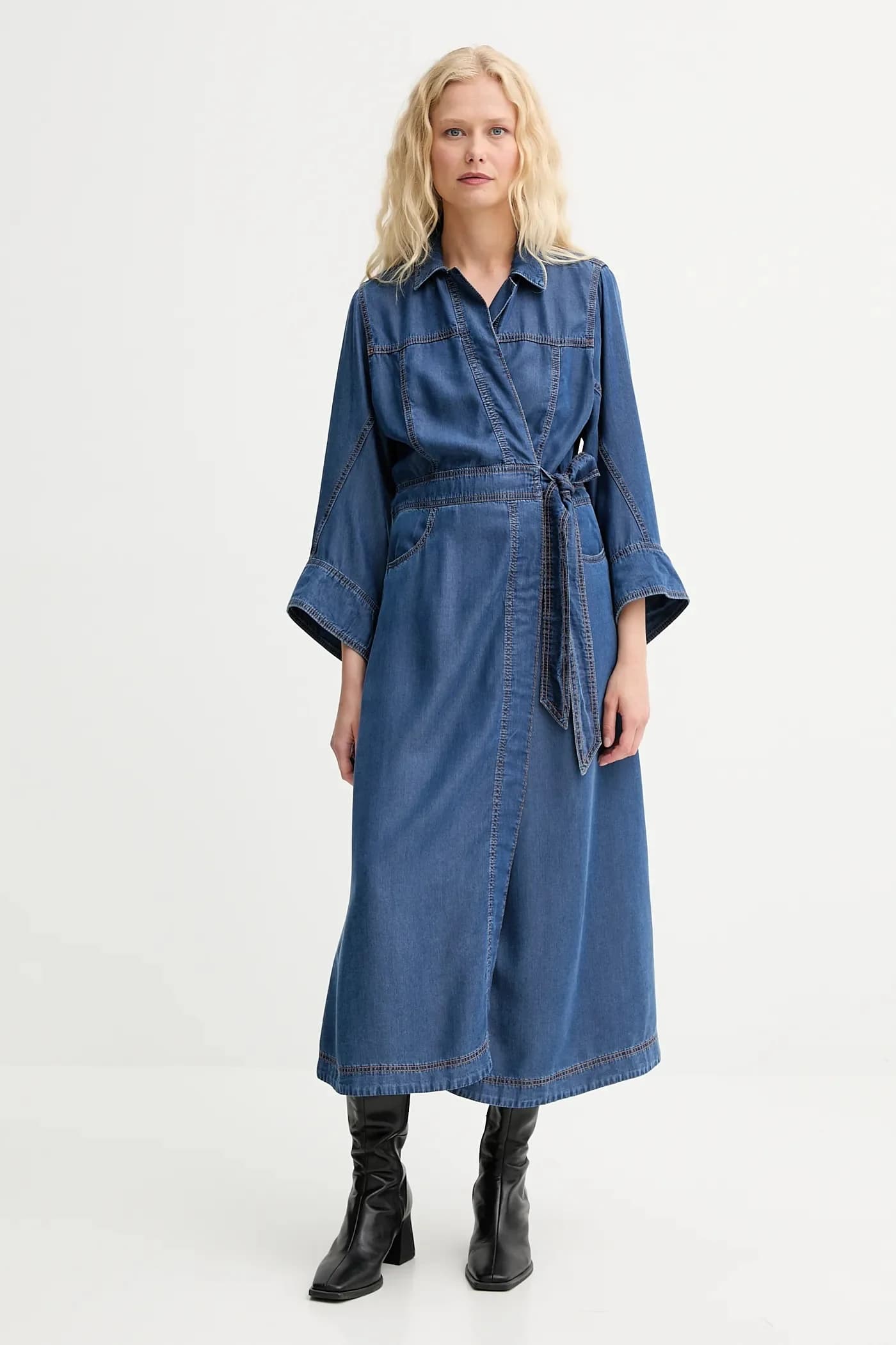 PRESCOTT джинсовое платье