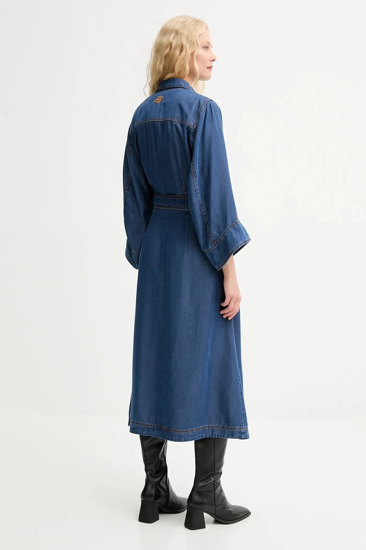 PRESCOTT джинсовое платье - фото 3