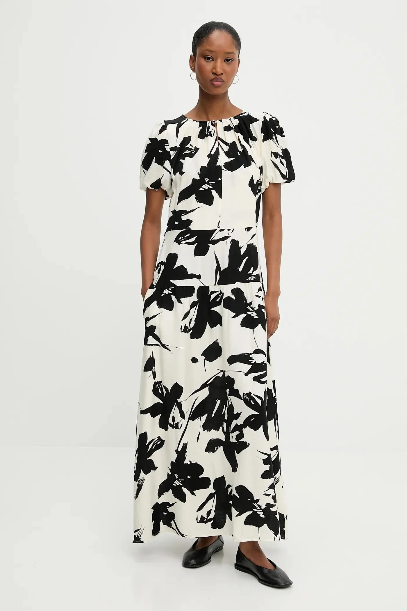 Льняное платье - фото 2