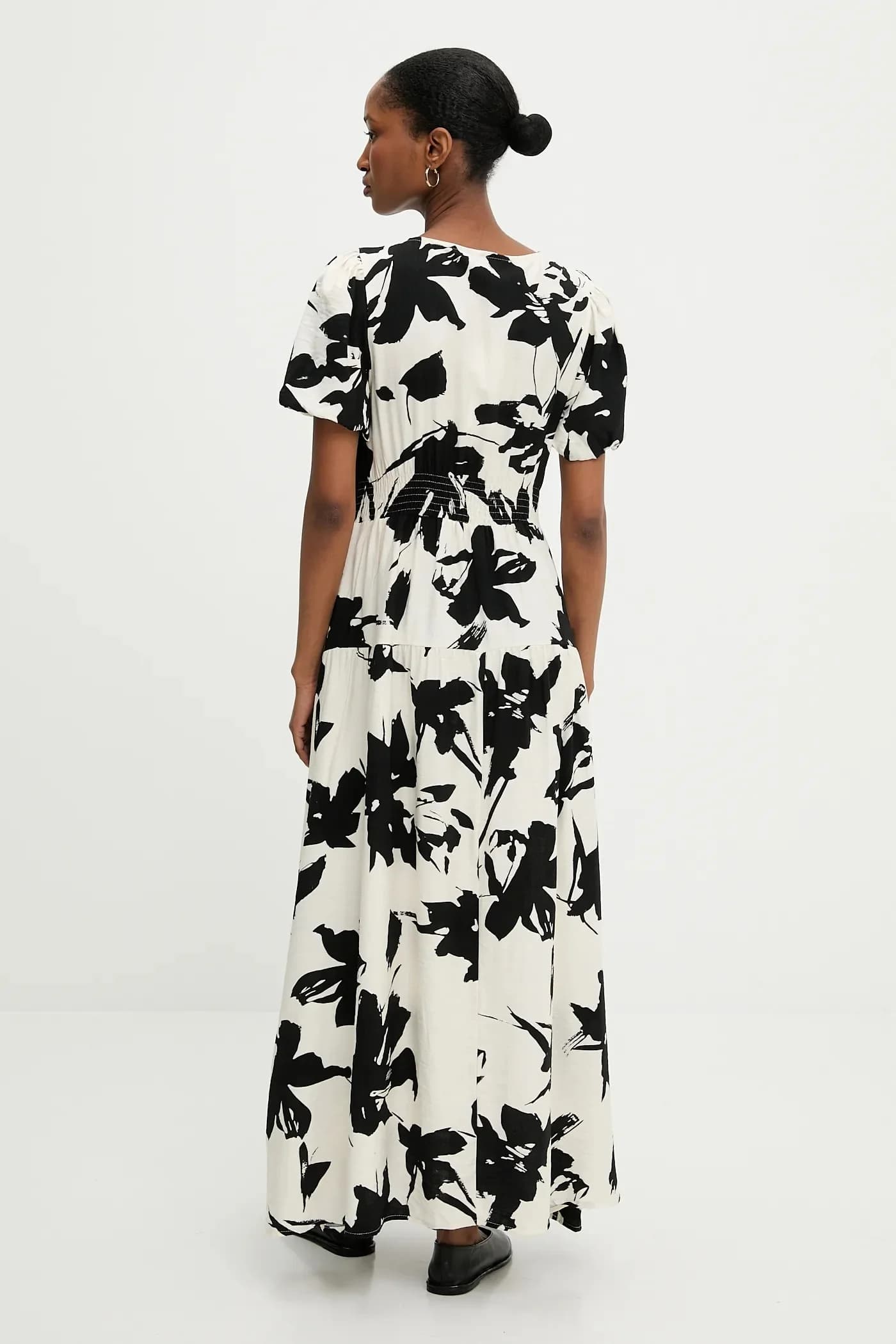 Льняное платье - фото 3