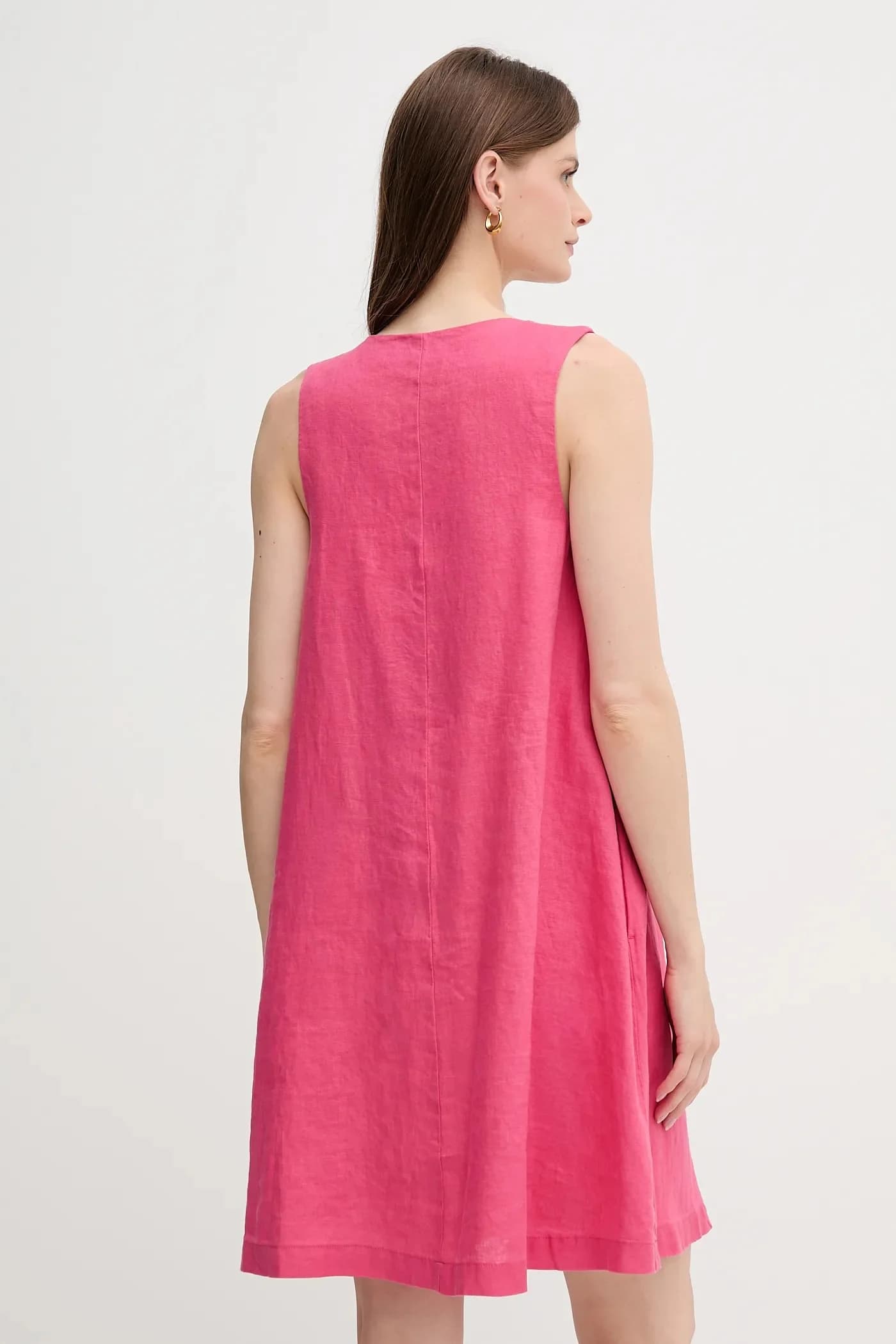 Льняное платье - фото 3