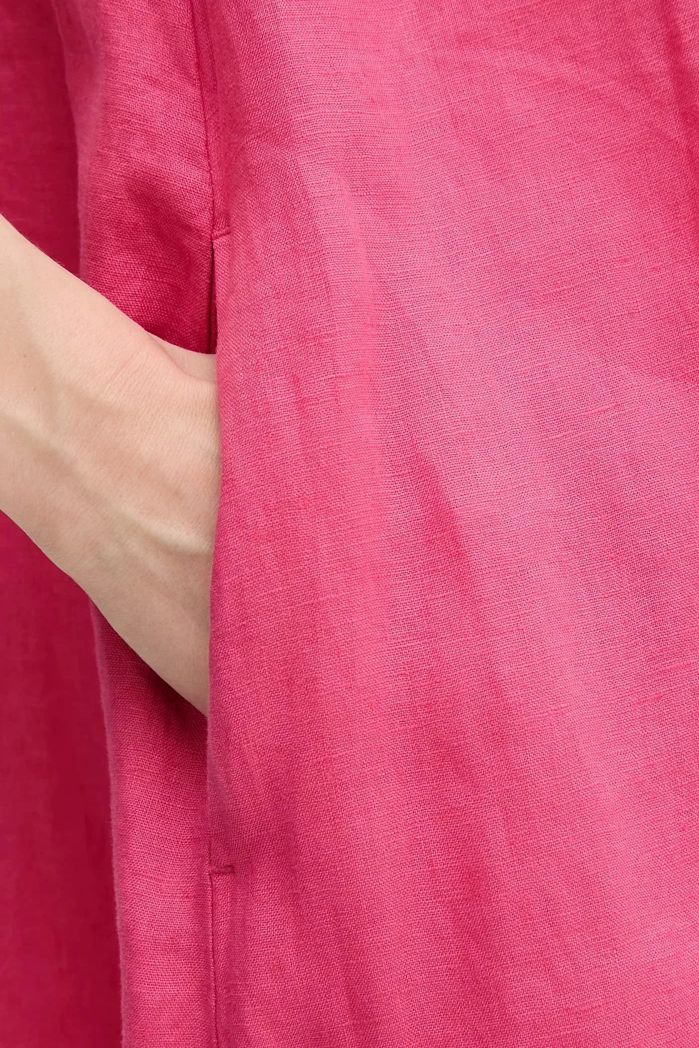 Льняное платье - фото 5