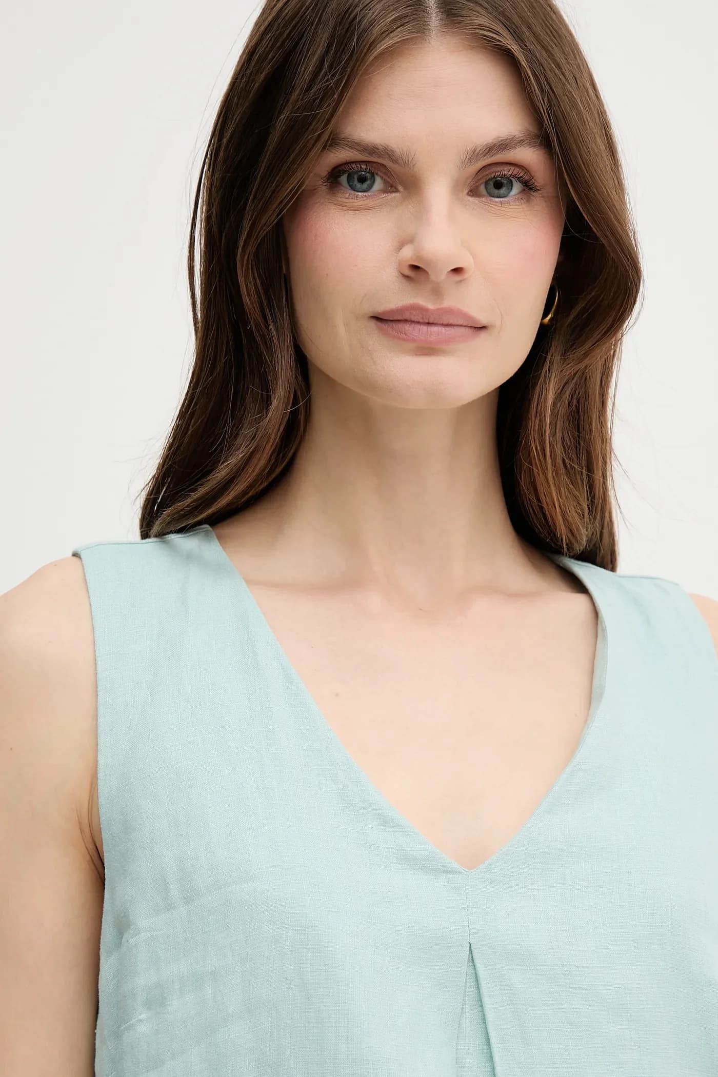 Льняное платье - фото 4