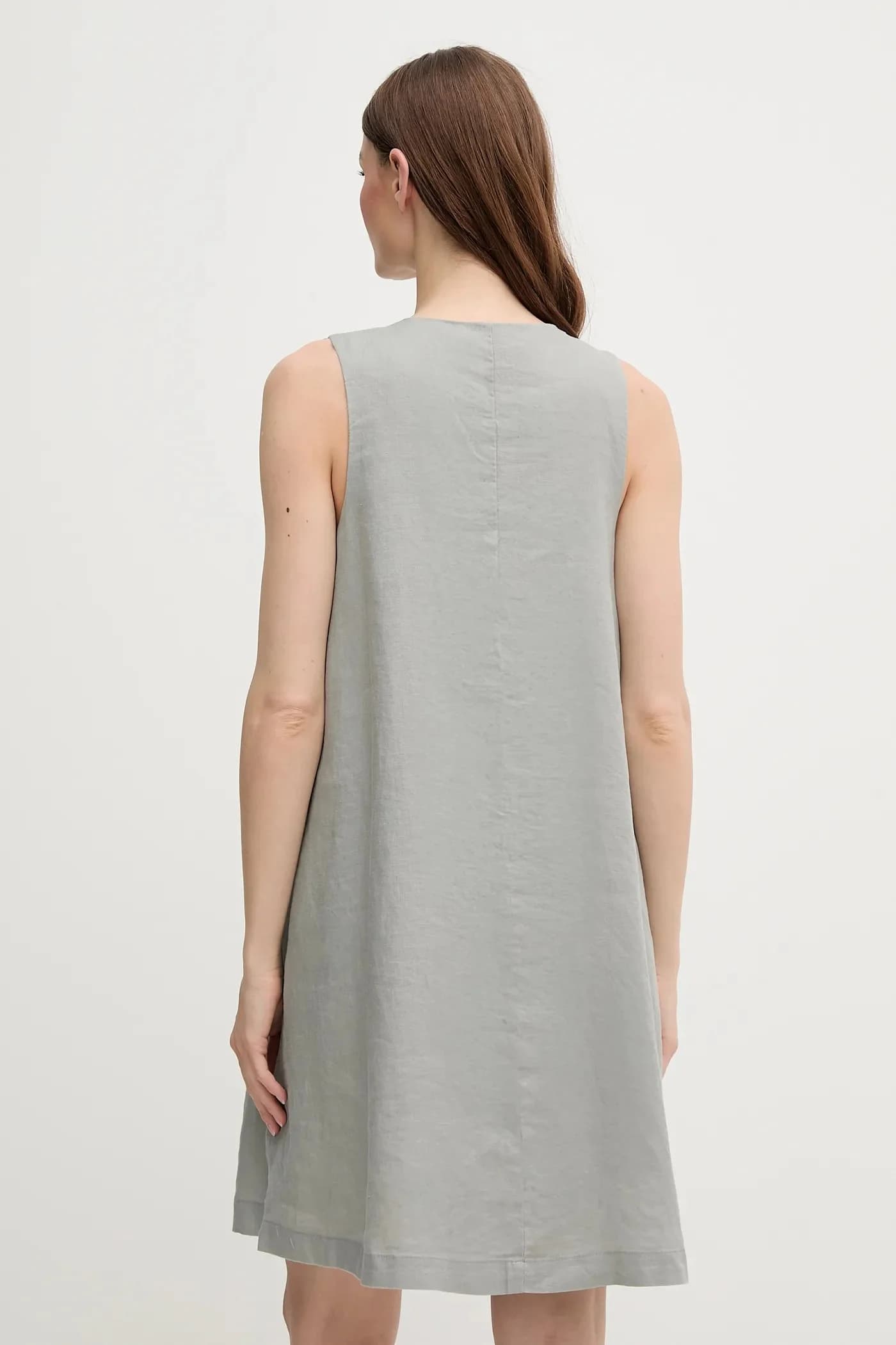 Льняное платье - фото 3